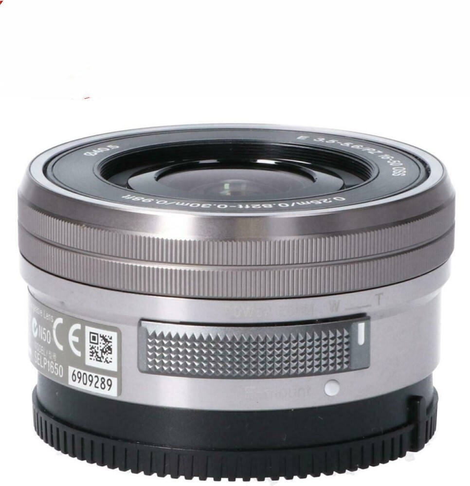 Sony E PZ 16-50mm f/3.5-5.6 OSS Power Zoom Lens Silver SELP1650 - US