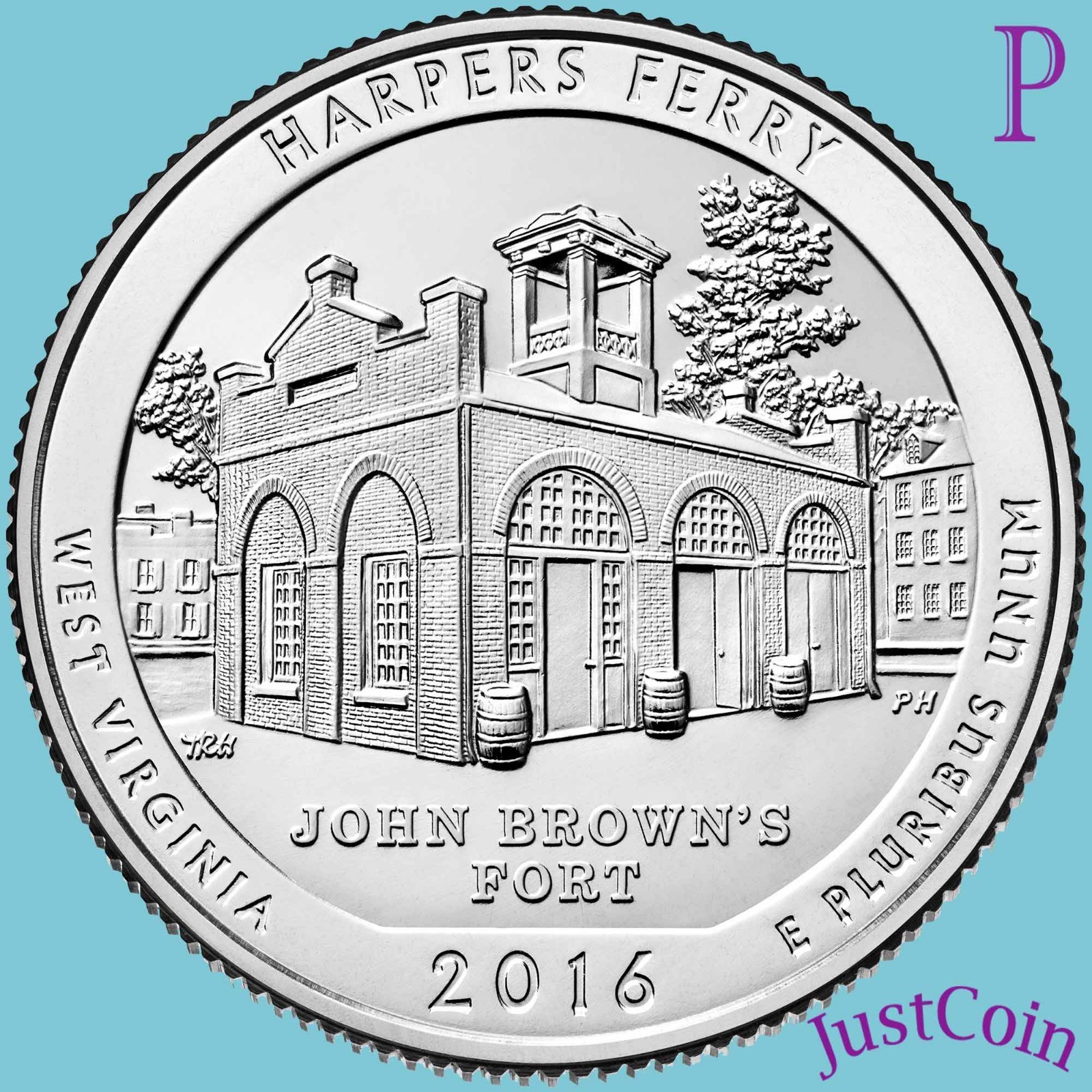 2016-P HARPERS FERRY NATIONAL HISTORICAL PARK (WV) QUARTERS UNCIRCULATED