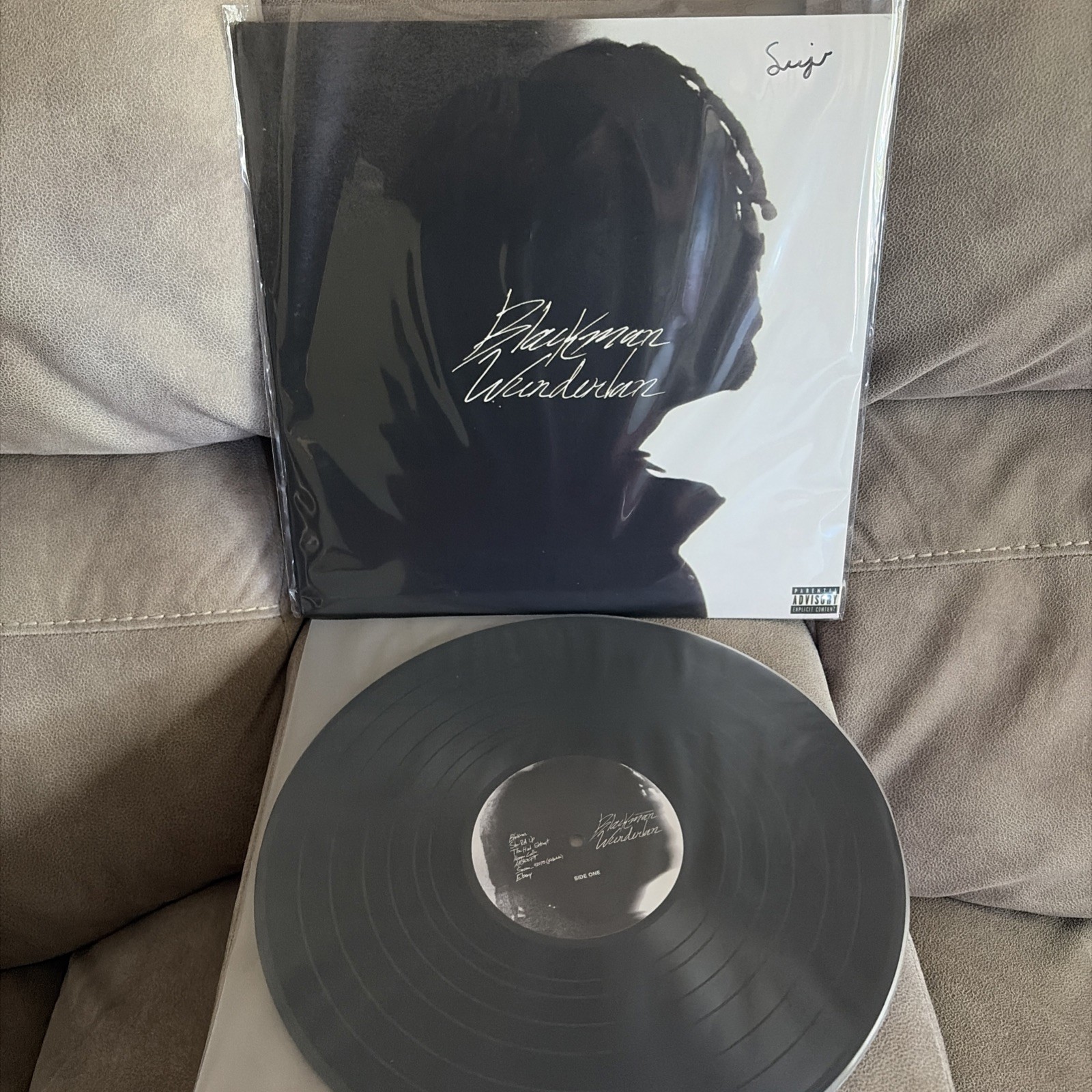 Yung Senju-Blackman Wunderlan Signed Vinyl *SUPER RARE* *SOLD OUT* READY TO SHIP