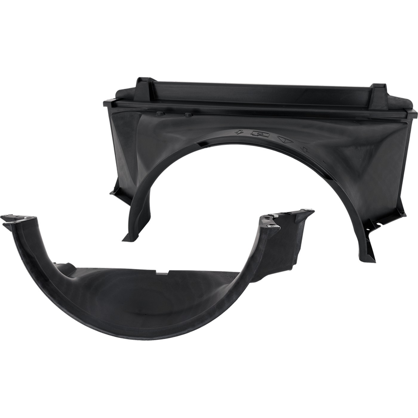 Radiator Fan Shroud Set of 2 for Chevy SaVana Express Van GMC 2500 3500 Pair