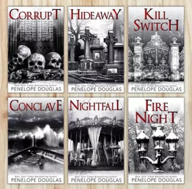 Devil\'s Night Series: 6 Book Collection By Penelope Douglas Paperback Fast Ship.