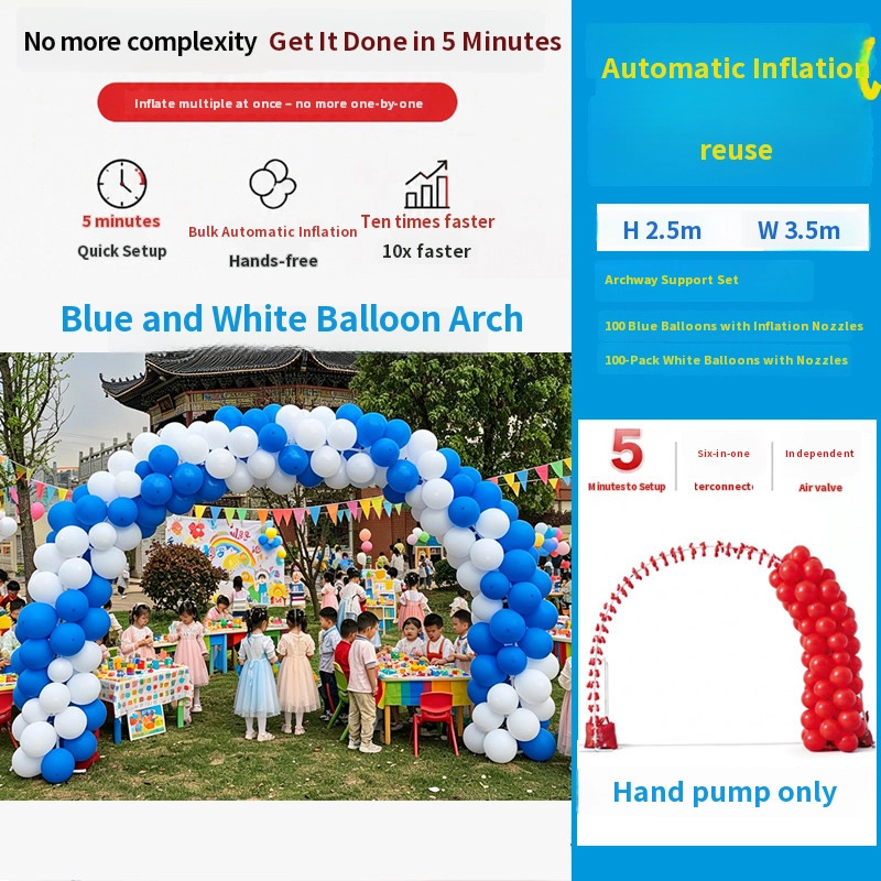 Inflatable Balloon Arch Stand Birthday Engagement Party Decor