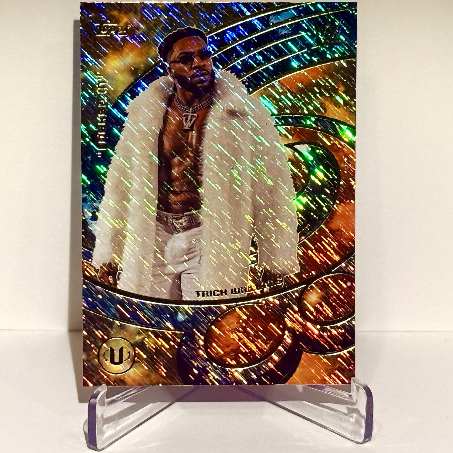 Trick Williams Lightning Shimmer 2026 Topps WWE Universe Hit My Music #HMM-19 Trick Williams Lightning Shimmer 2026 Topps WWE Universe Hit My Music #HMM-19