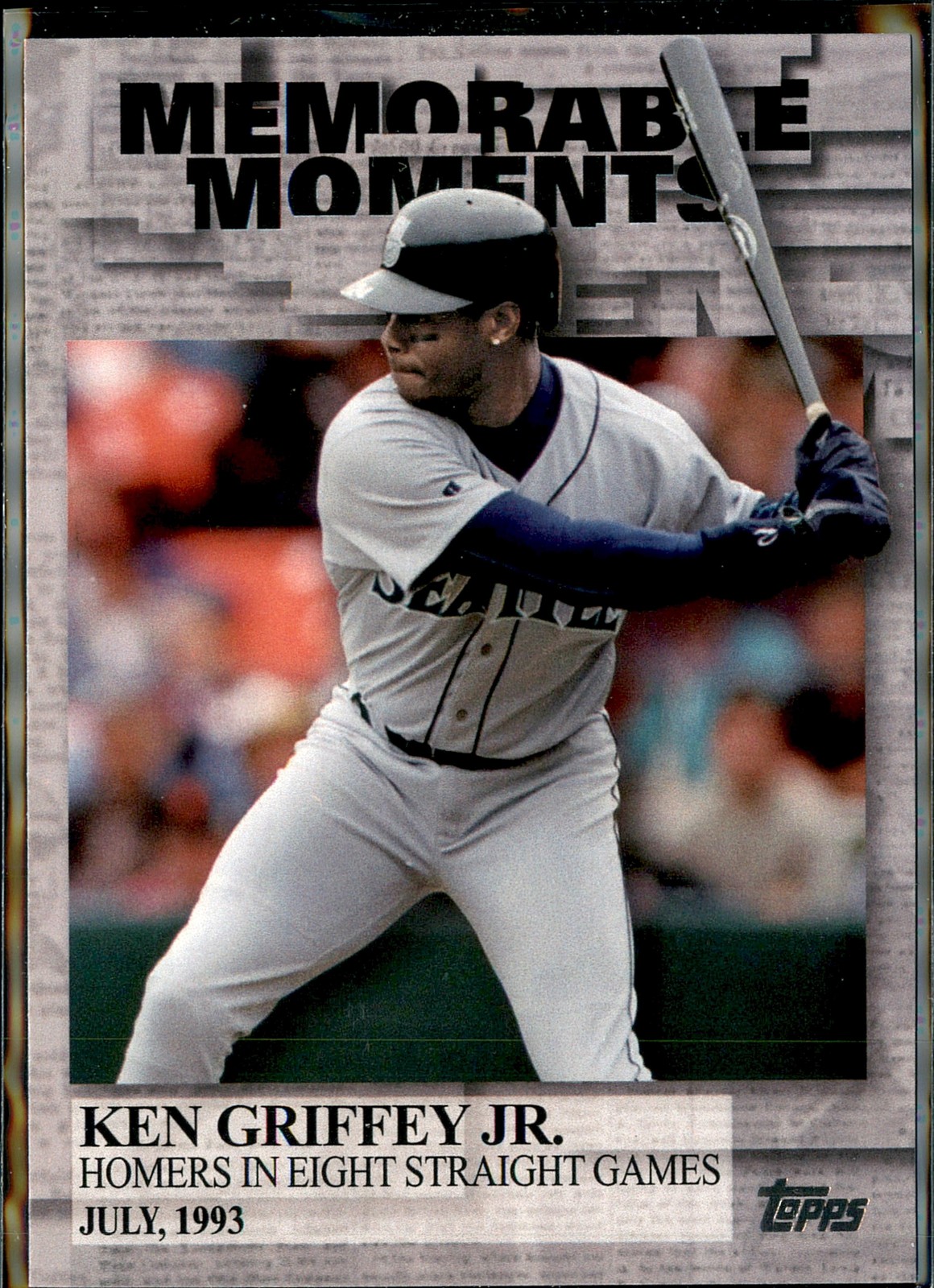2017 Topps #MM-48 Ken Griffey Jr. Memorable Moments