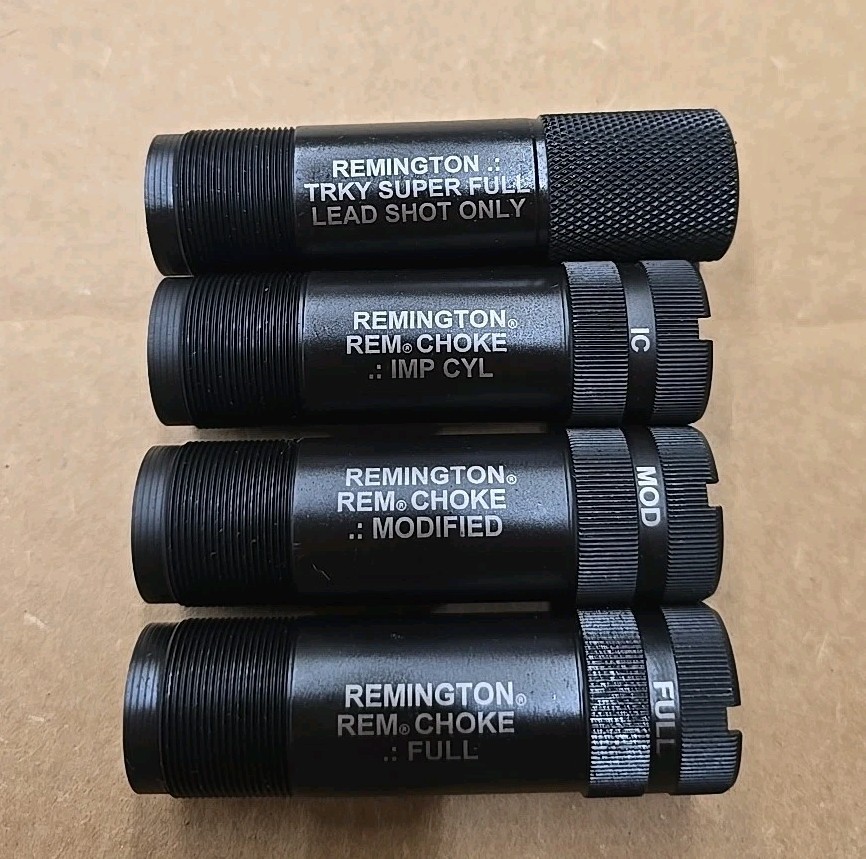 4X Remington Express IC Mod Full TURKEY Tube Bundle 12 Gauge Ext Rem Choke 19149