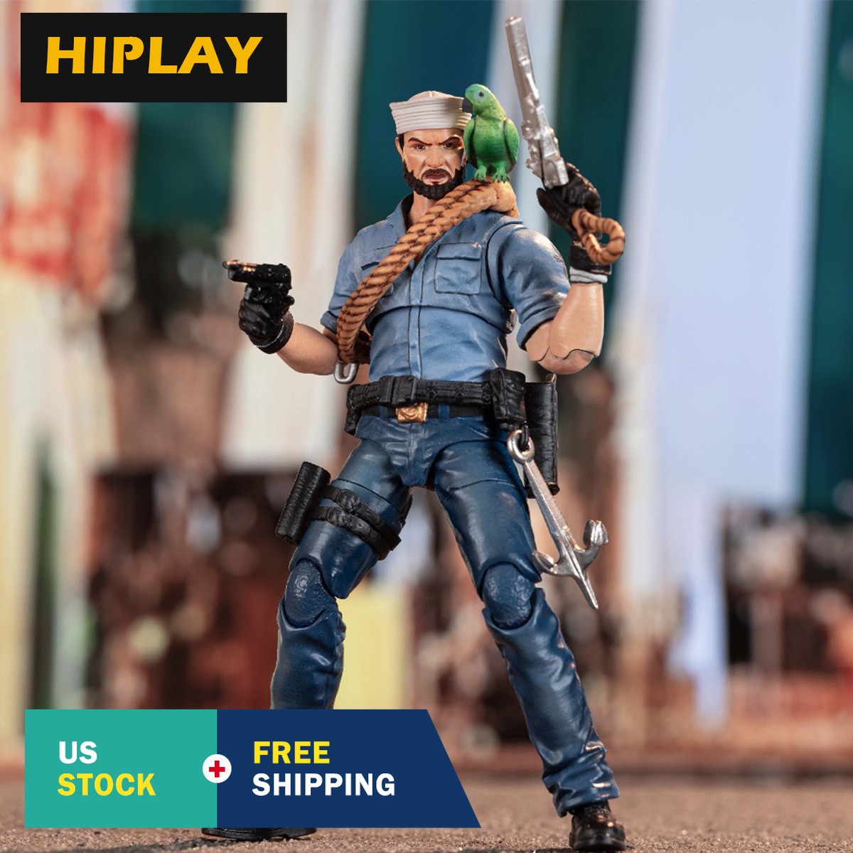 HIPLAY HIYA Exquisite Mini G.I. Joe Shipwreck 1/18 Scale Action Figure HIPLAY HIYA Exquisite Mini G.I. Joe Shipwreck 1/18 Scale Action Figure