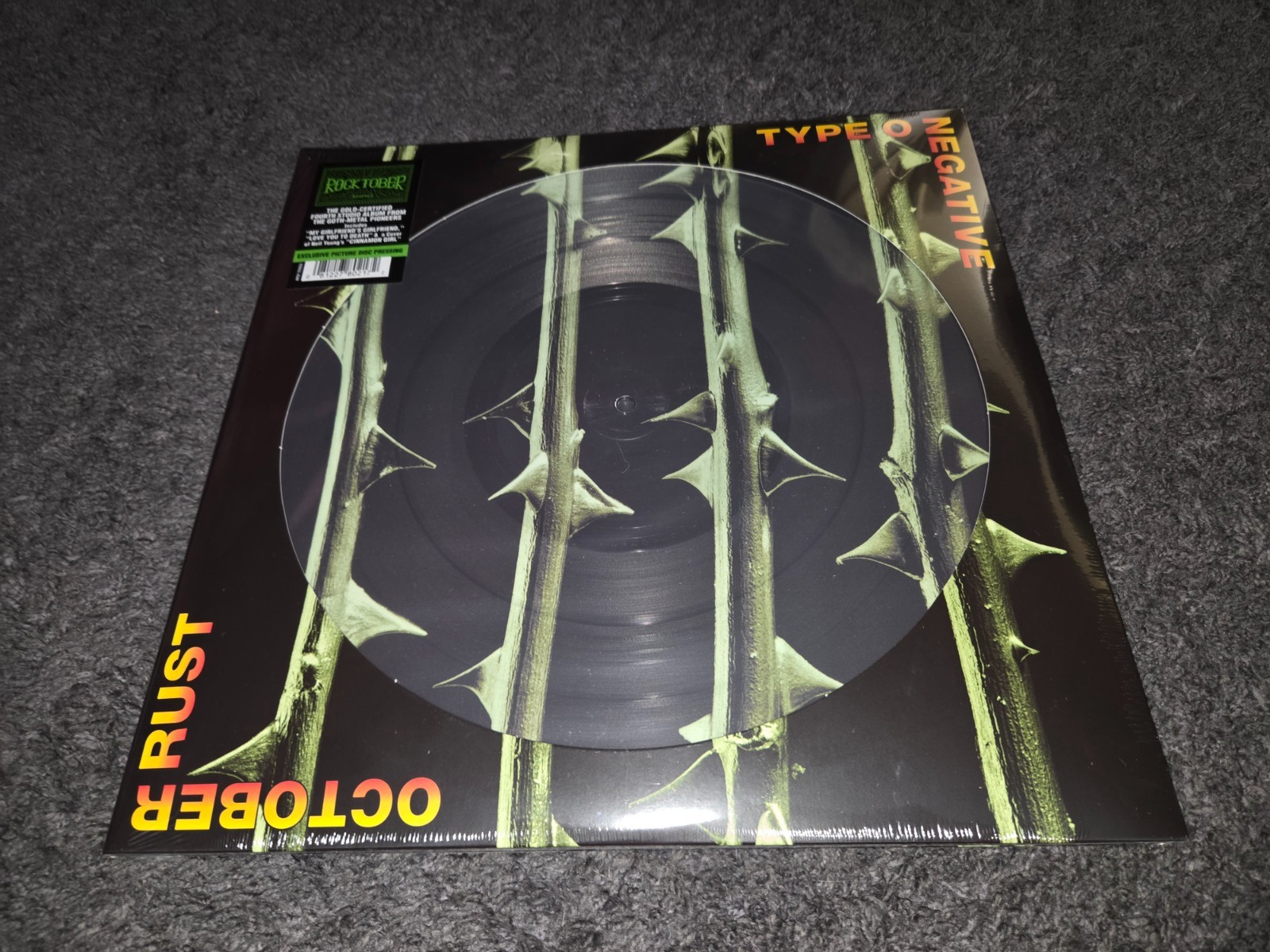 Type O Negative October Rust LP Picture Disc (Rhino Rocktober 2026) NEW Type O Negative October Rust LP Picture Disc (Rhino Rocktober 2026) NEW