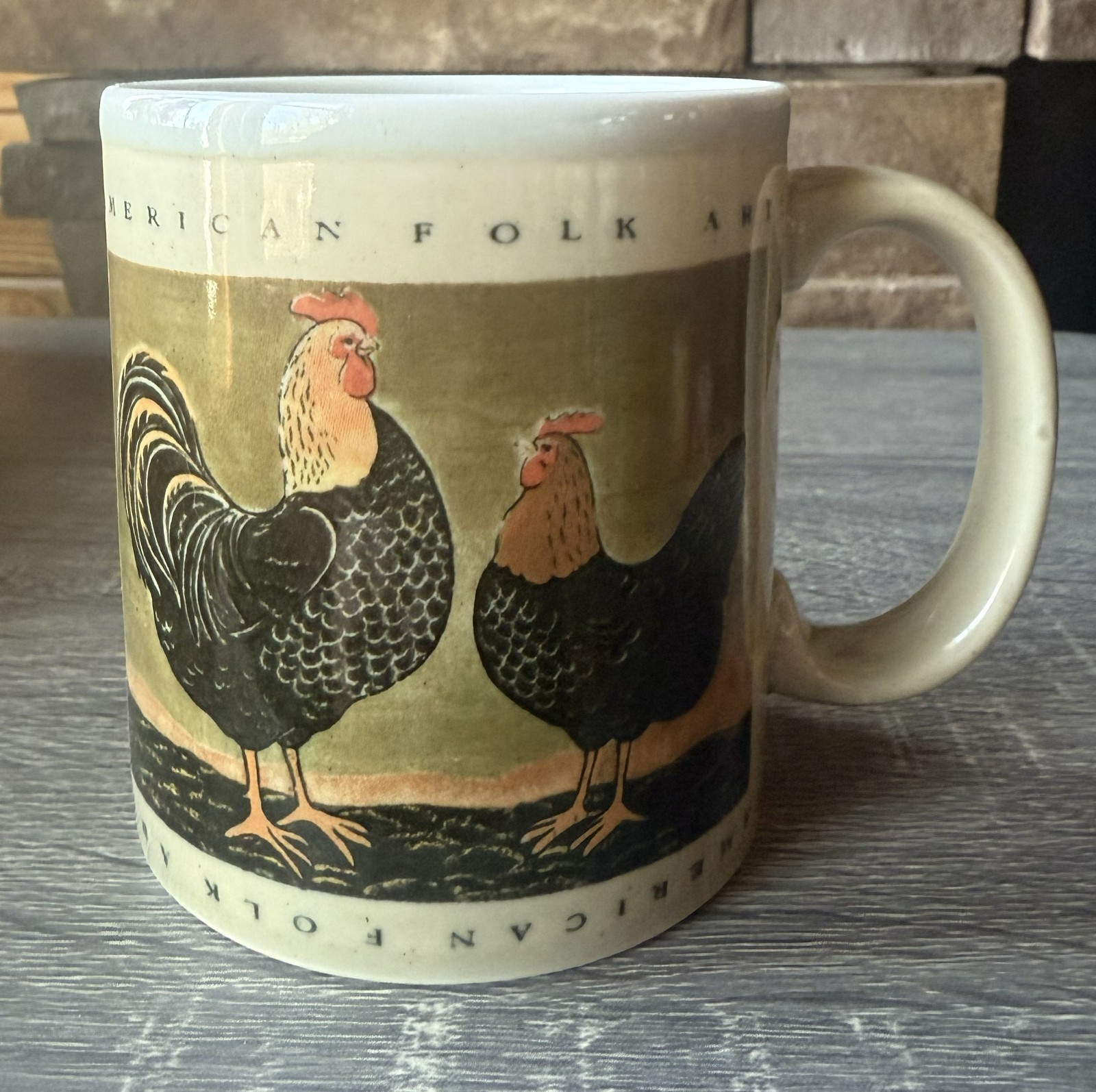 Vintage 1980s Otagiri Mug Warren Kimble American Folk Art 12oz Choice of Animal Vintage 1980s Otagiri Mug Warren Kimble American Folk Art 12oz Choice of Animal