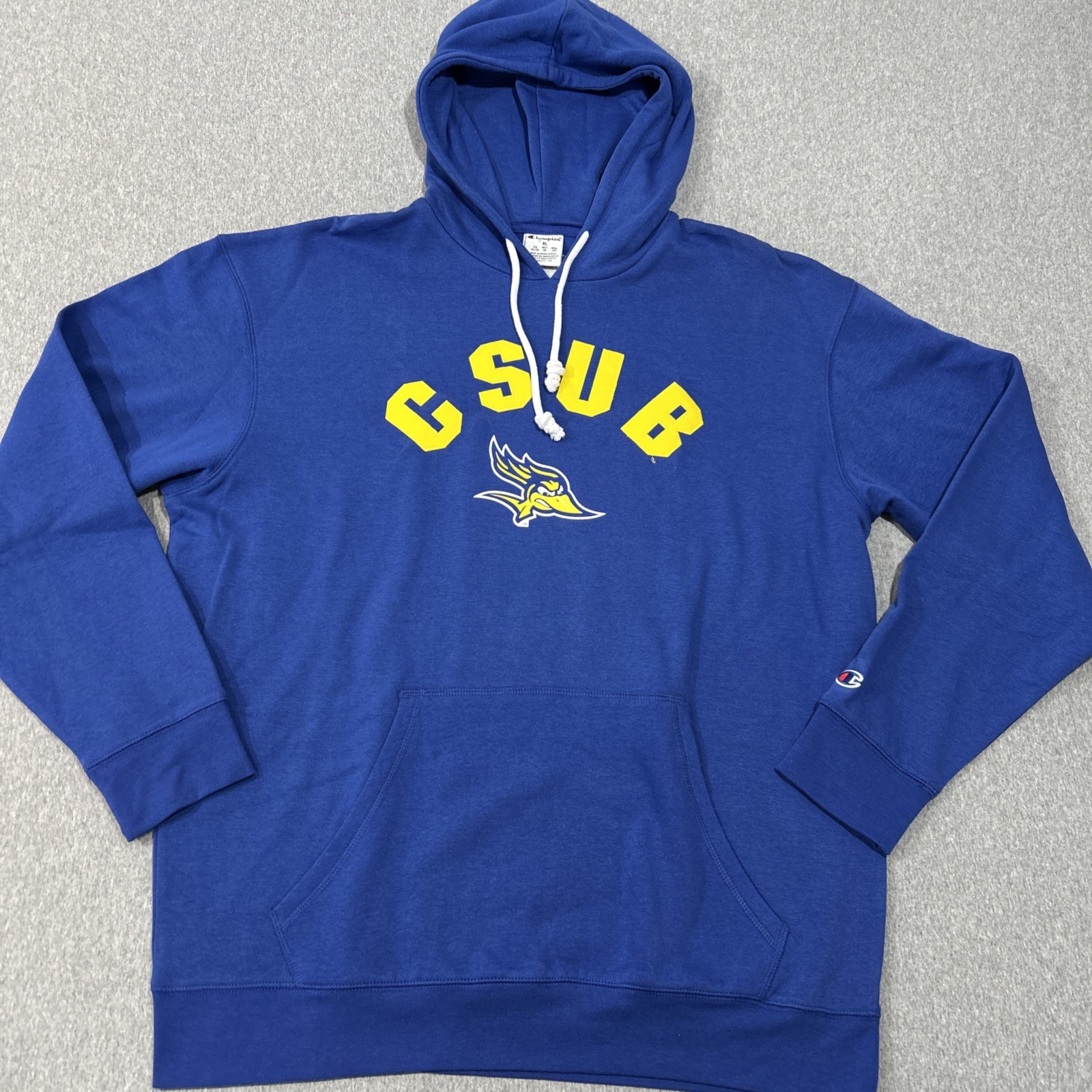 Cal State University Bakersfield Roadrunners CSUB Hoodie Sweatshirt Mens XL Blue
