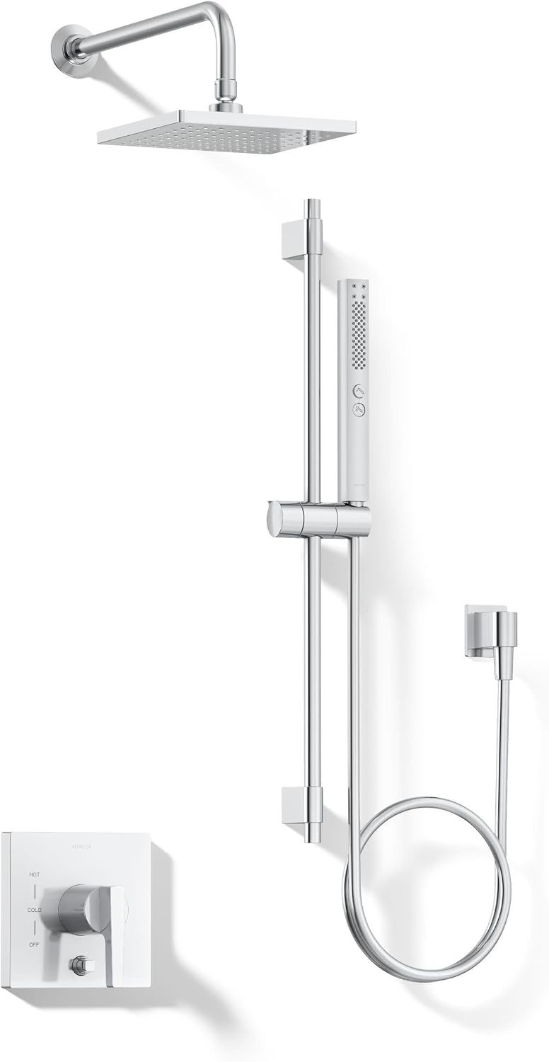Kohler Honesty Pressure Balanced Shower System - K-26273-Y-CP - POLISHED CHROME