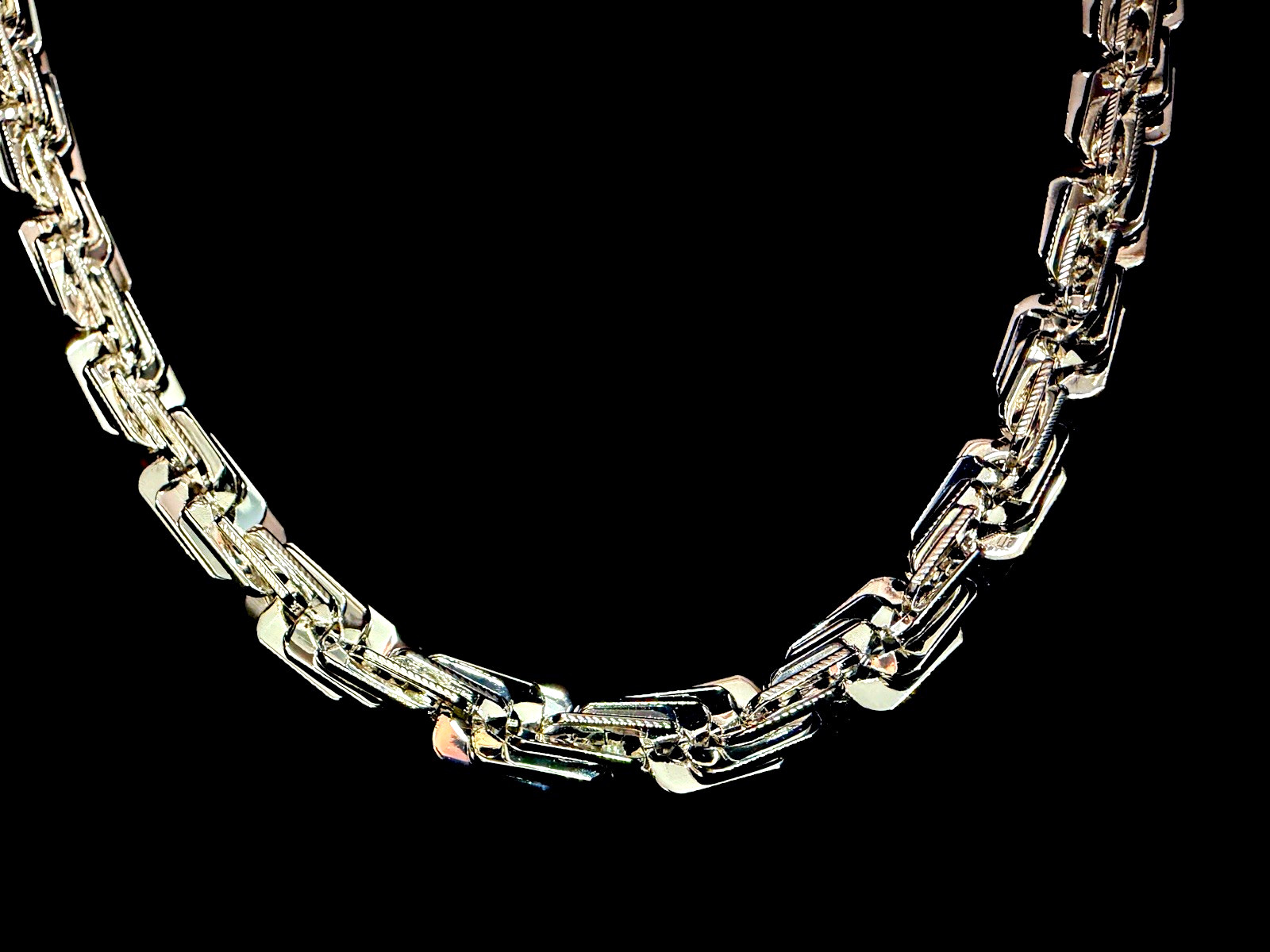 Milano 24in 8MM Italy 925 Stamped necklace brand new Big Boy piece