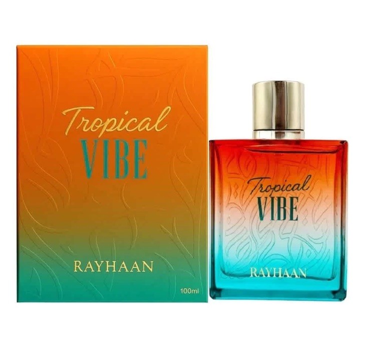 Rayhaan Unisex Tropical Vibe EDP Spray 3.4 oz Fragrances 6297001571255