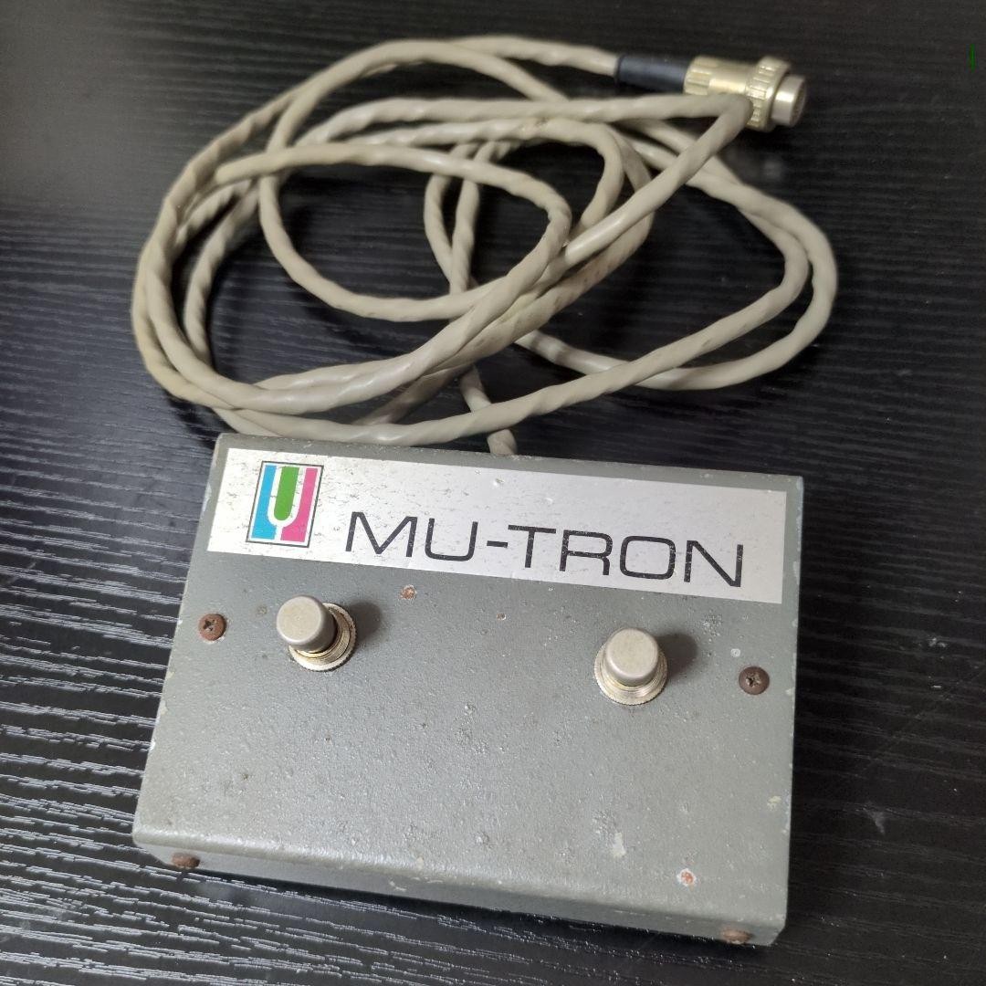 MU-TRON Bi-Phase Original Dual Foot Switch 2-Switch 5-Pin Used Vintage