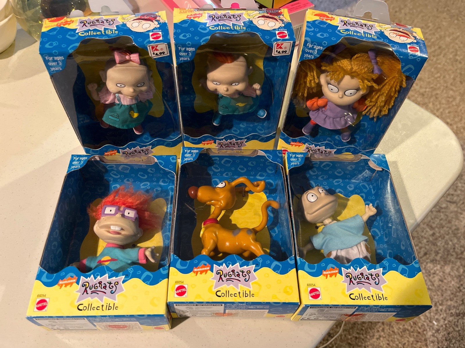 NIB1997 Mattel Nickelodeon Rugrats Dolls NIB1997 Mattel Nickelodeon Rugrats Dolls