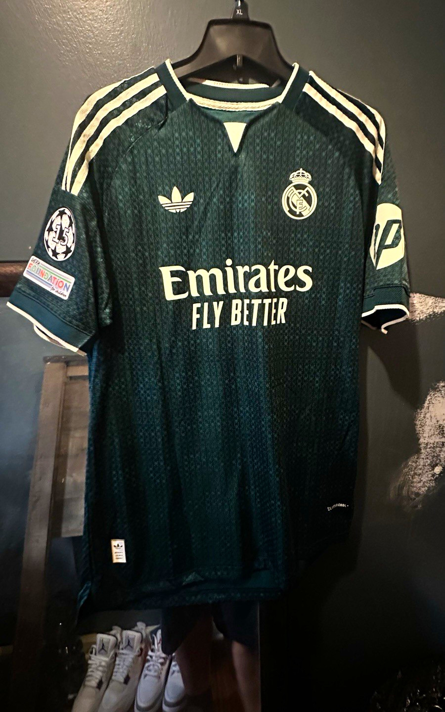 adidas Real Madrid Jude Bellingham #5 Men’s Soccer Jersey Green XL adidas Real Madrid Jude Bellingham #5 Men’s Soccer Jersey Green XL