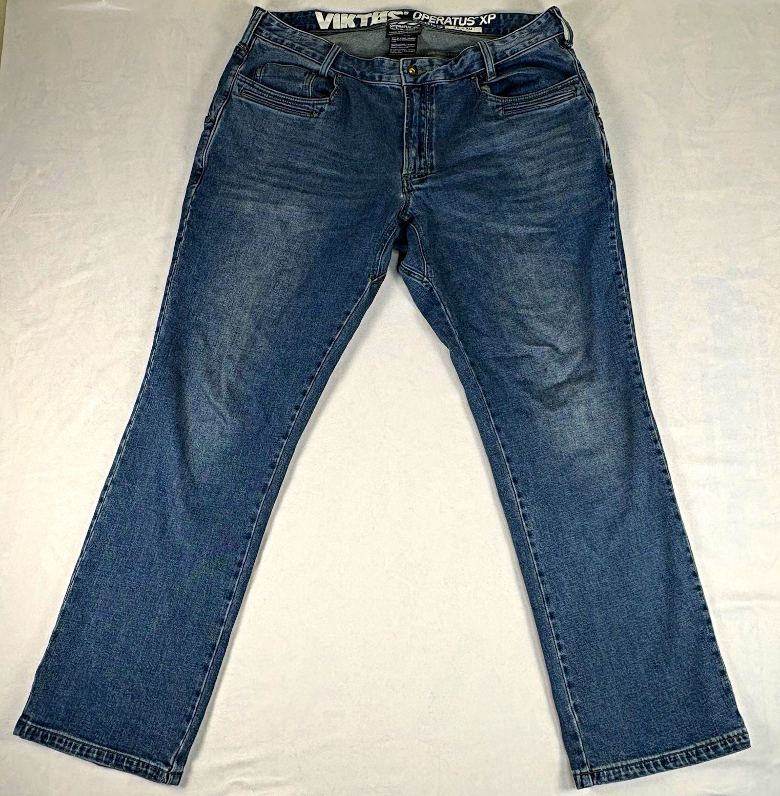 VIKTOS Operatus XP Tactical Jeans - Men\'s 38x29.5 Stretch Denim Bootcut Military