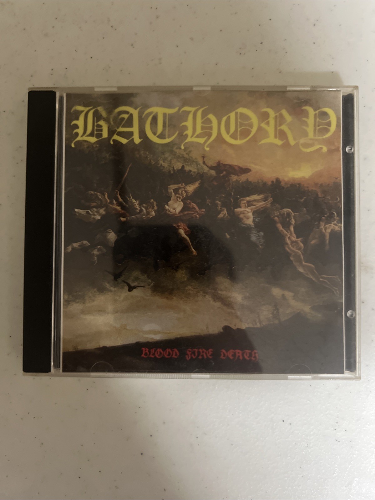 Blood Fire Death by Bathory (CD, 1994) Blood Fire Death by Bathory (CD, 1994)