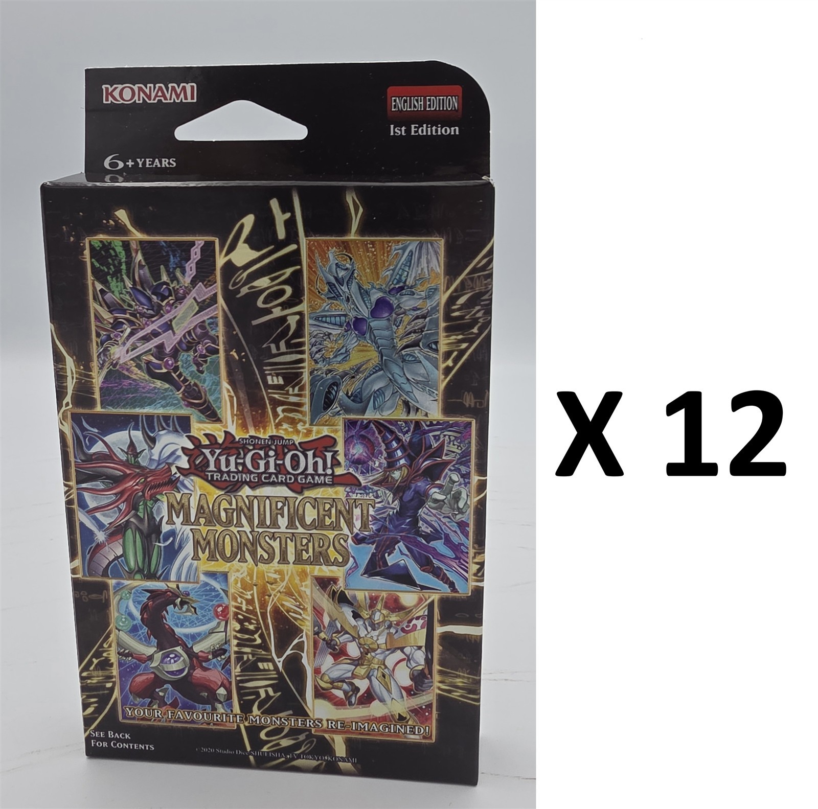 Sealed Magnificent Monsters Box Display EU Print (12x boxes) Yu-Gi-Oh Kid Icarus