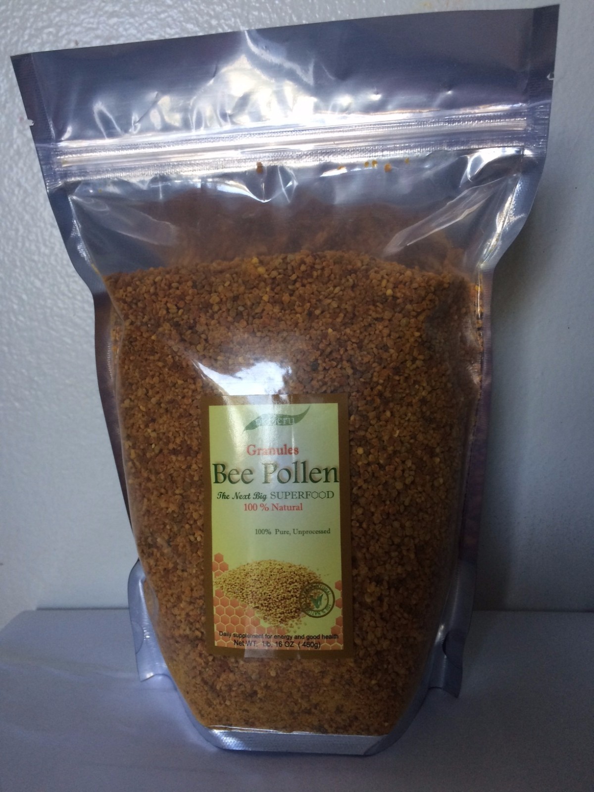BEE POLLEN GRANULES 1 lb (16 oz) OKECRU - 100% Pure, Natural, Unprocessed BEE POLLEN GRANULES 1 lb (16 oz) OKECRU - 100% Pure, Natural, Unprocessed