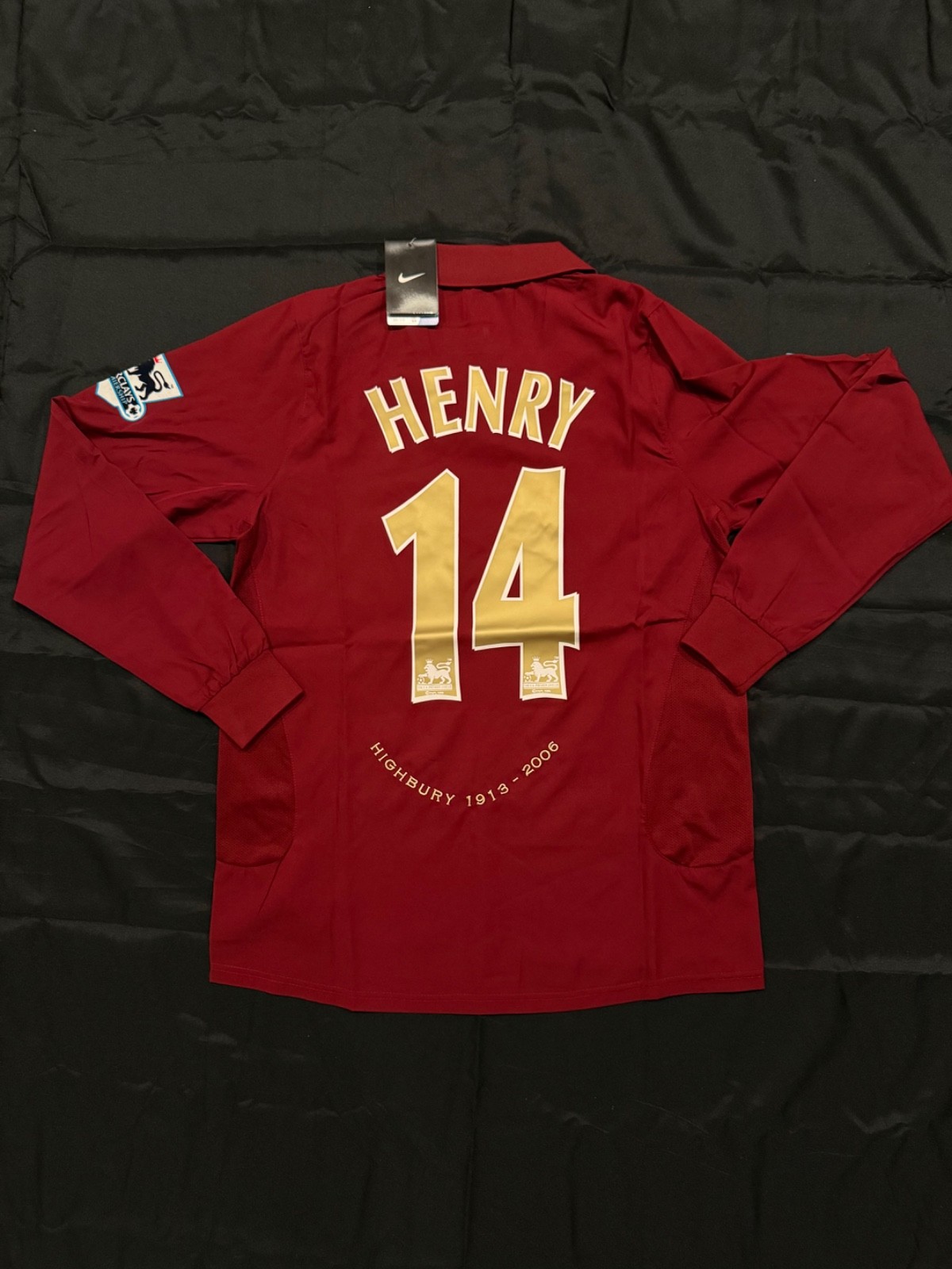 Extra Large - Thierry Henry Arsenal 2005/2006 Nike Retro Jersey LongSleeve 05 06
