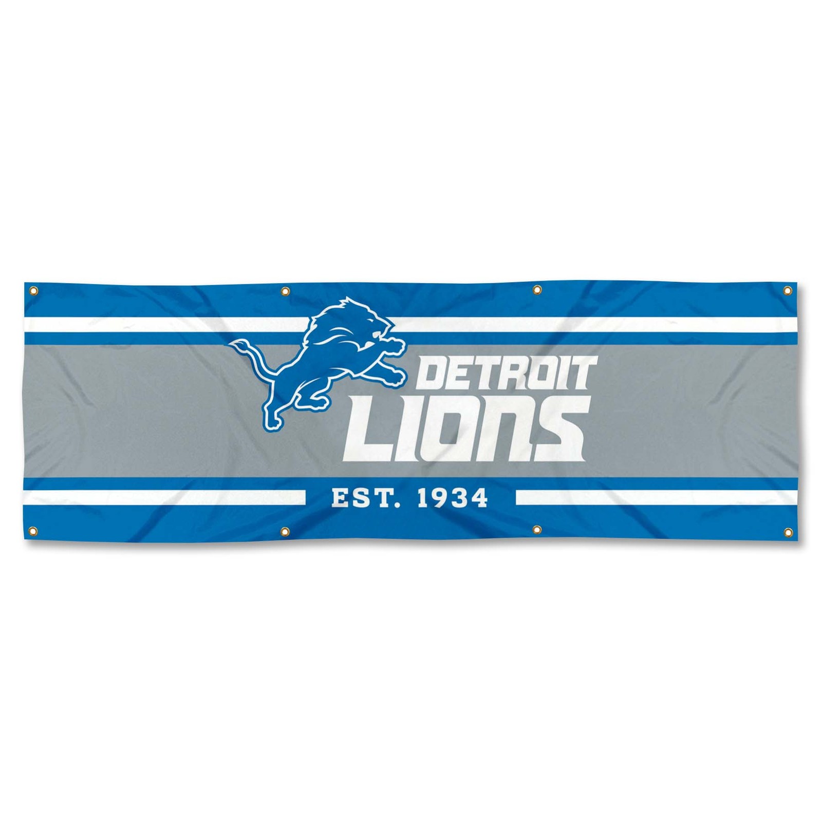Detroit Lions Large 6 Foot Banner