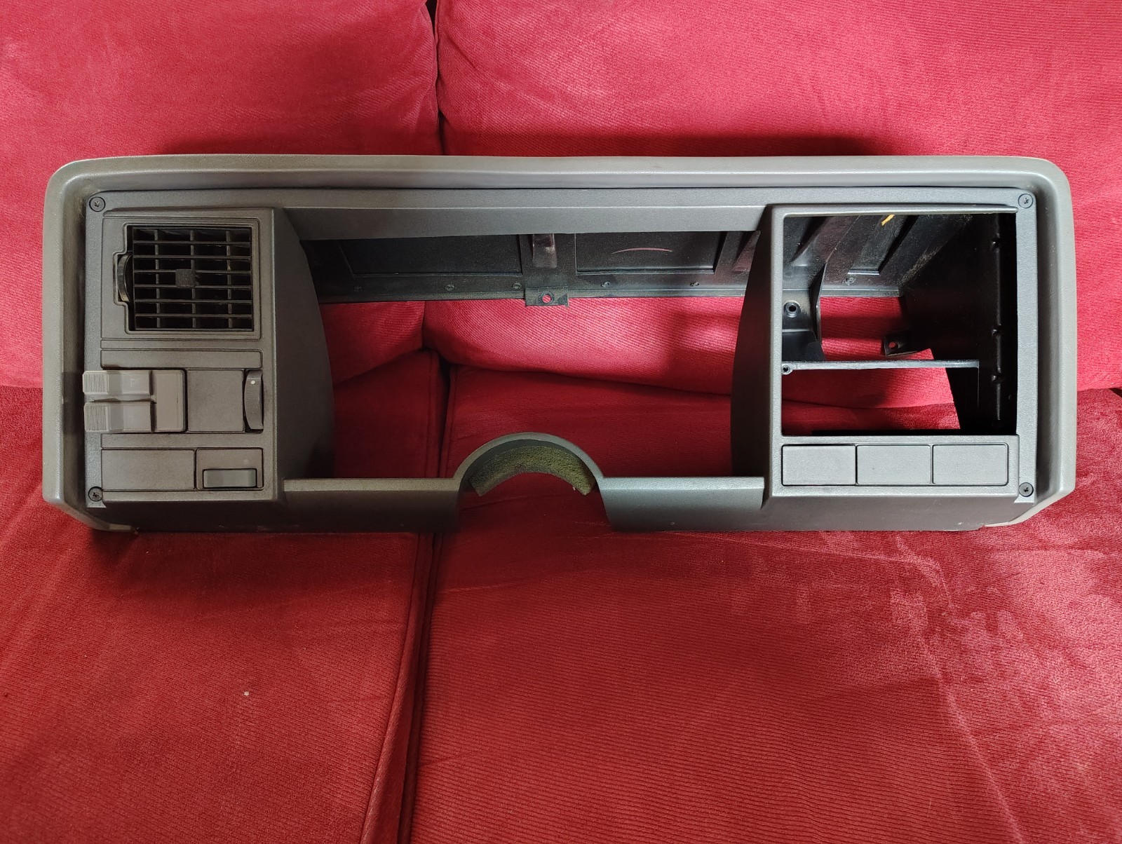 88-94 Chevy GMC Truck 1500 Silverado Sierra Dash Cluster Bezel Trim OEM GRAY⚡️ 88-94 Chevy GMC Truck 1500 Silverado Sierra Dash Cluster Bezel Trim OEM GRAY⚡️