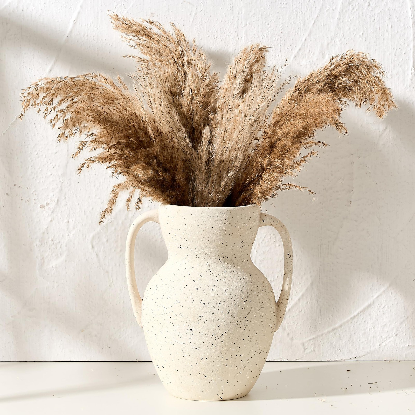 Emotionally Grounded Vase, Vaseking Large Ceramic Rustic Vase with 2 Handles,... Emotionally Grounded Vase, Vaseking Large Ceramic Rustic Vase with 2 Handles,...