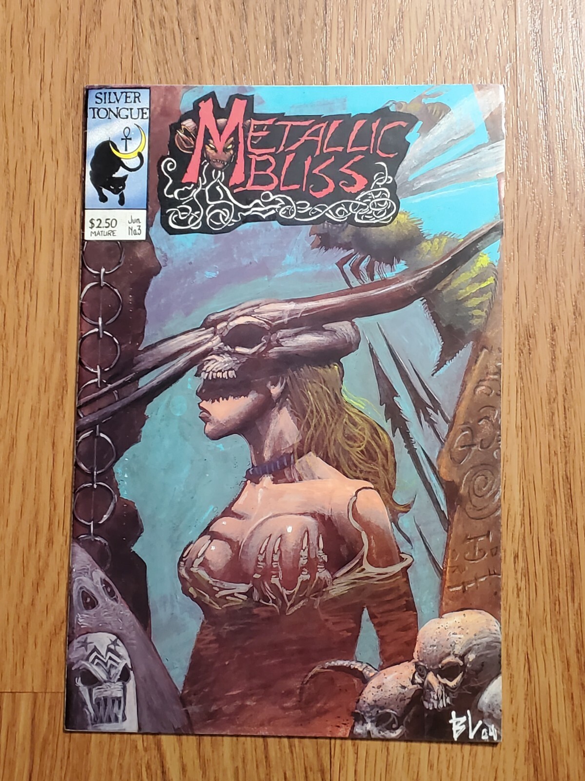 Metallic Bliss #3 (Silver Tongue Comics) Brian LeBlanc - Ultra Rare