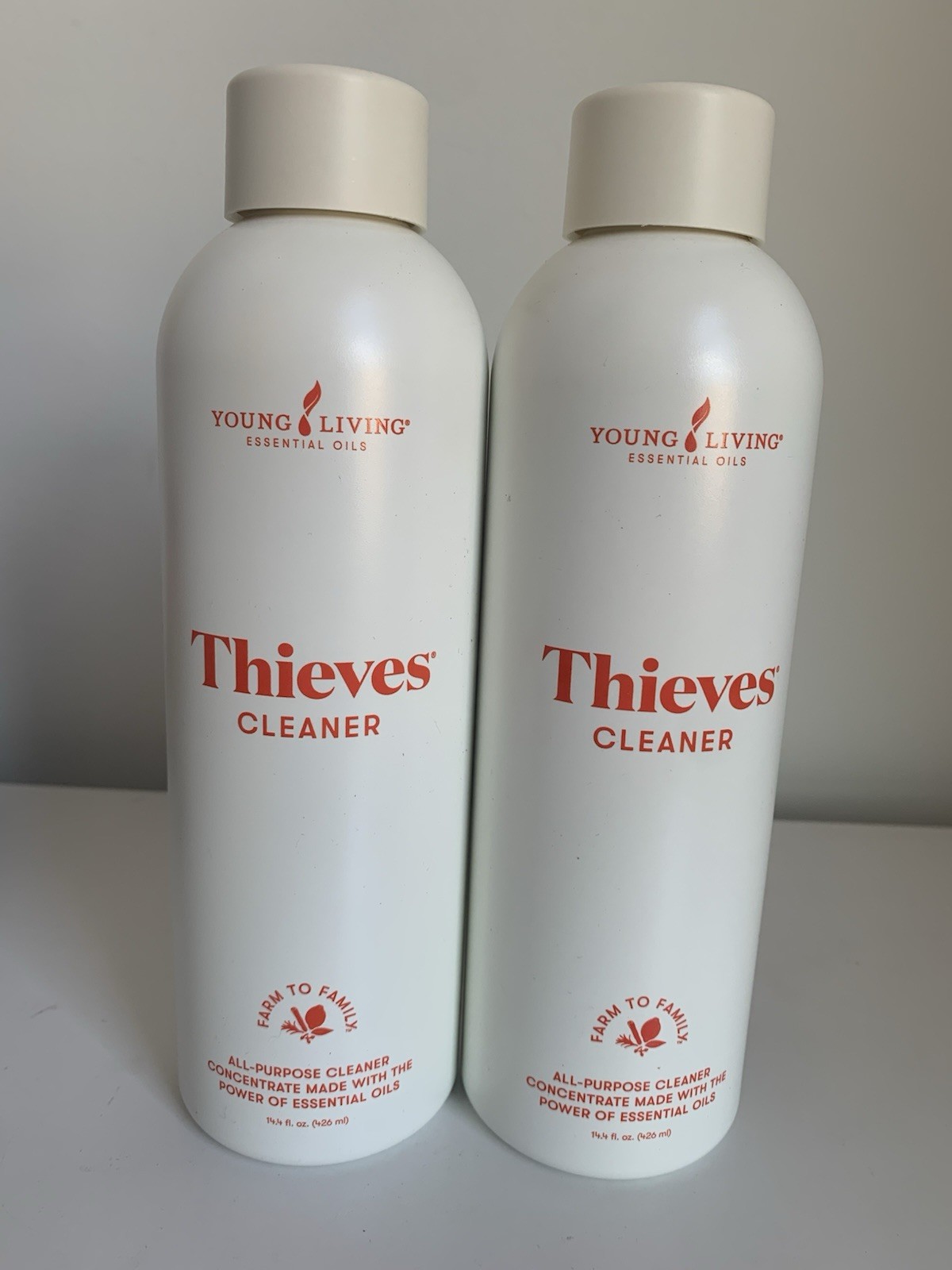 2 Young Living Thieves Household Cleaner Essential Oil-Infused 14.4 fl oz - New 2 Young Living Thieves Household Cleaner Essential Oil-Infused 14.4 fl oz - New