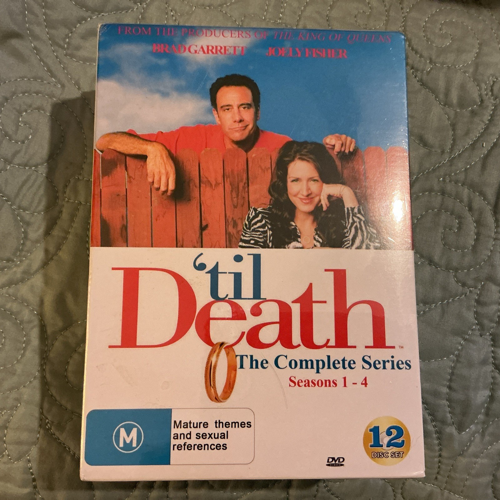 \'Til Death: The Complete Series, Seasons 1-4 Brad Garrett, Joely F 2006 12 DVDs \'Til Death: The Complete Series, Seasons 1-4 Brad Garrett, Joely F 2006 12 DVDs
