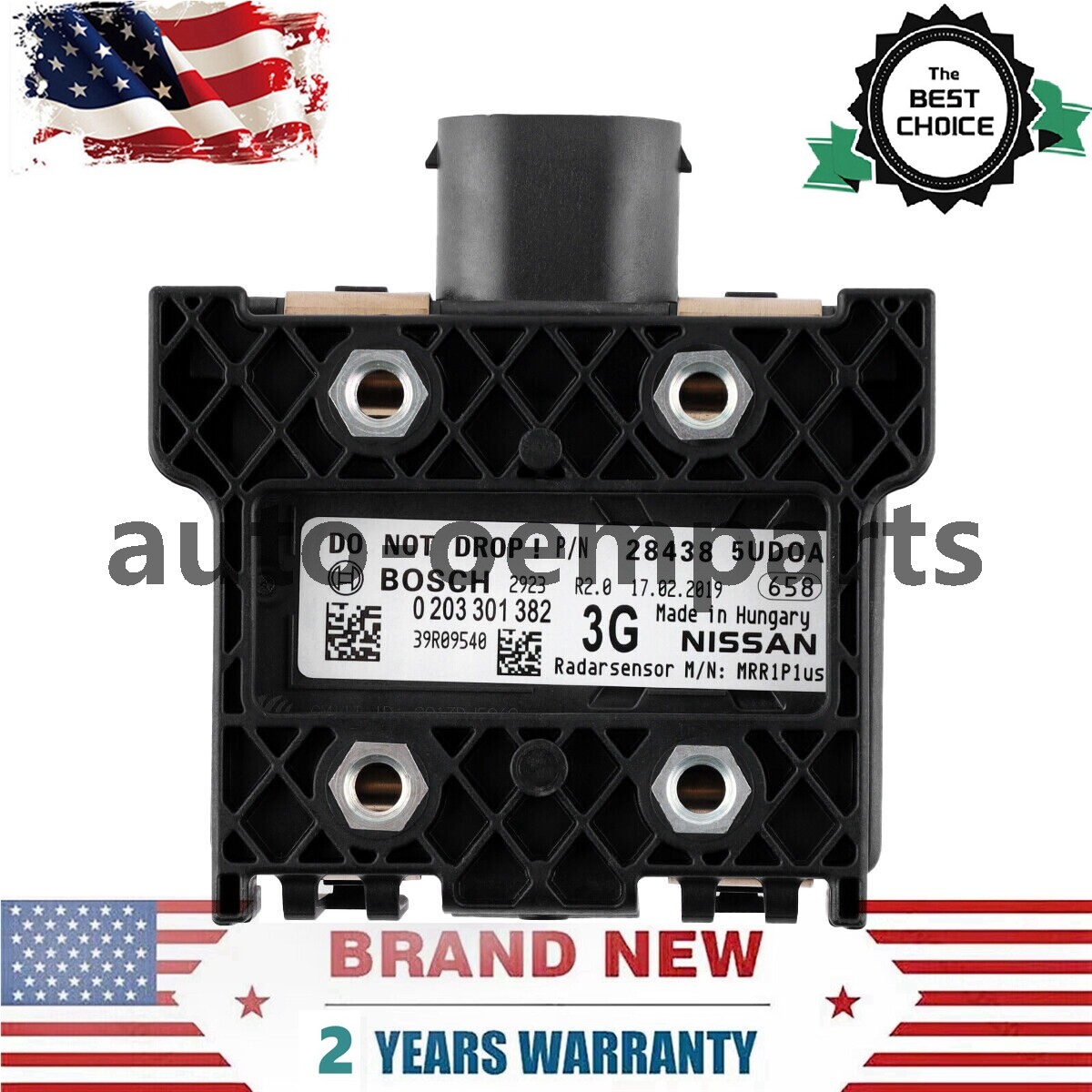 GENUINE For 2016-2019 NISSAN SENTRA CRUISE CONTROL DISTANCE SENSOR 28438-5UD0A GENUINE For 2016-2019 NISSAN SENTRA CRUISE CONTROL DISTANCE SENSOR 28438-5UD0A
