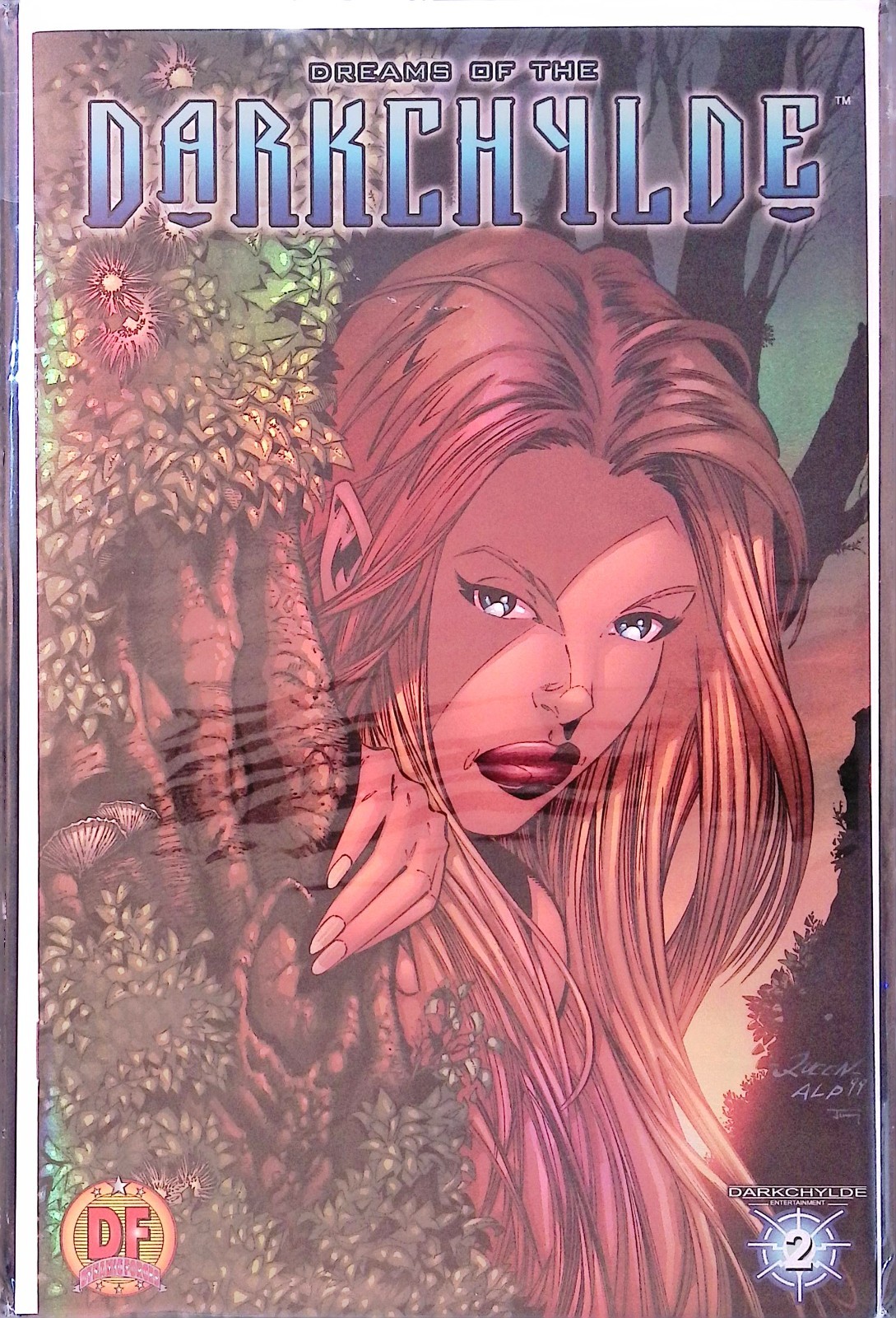 Dreams of the Darkchylde #2 (2000) DF Chrome Variant w/ COA (NM/M)