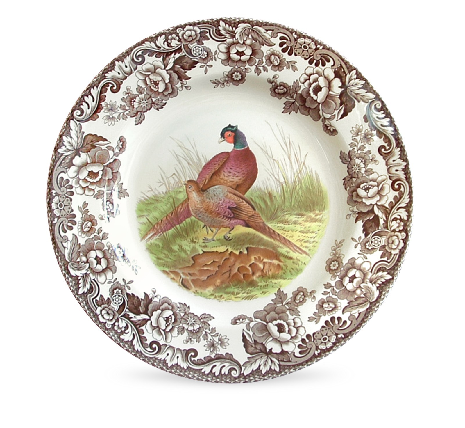 Spode woodland set of 6 x salad plates  plates- all  Pheasant-----3638-----