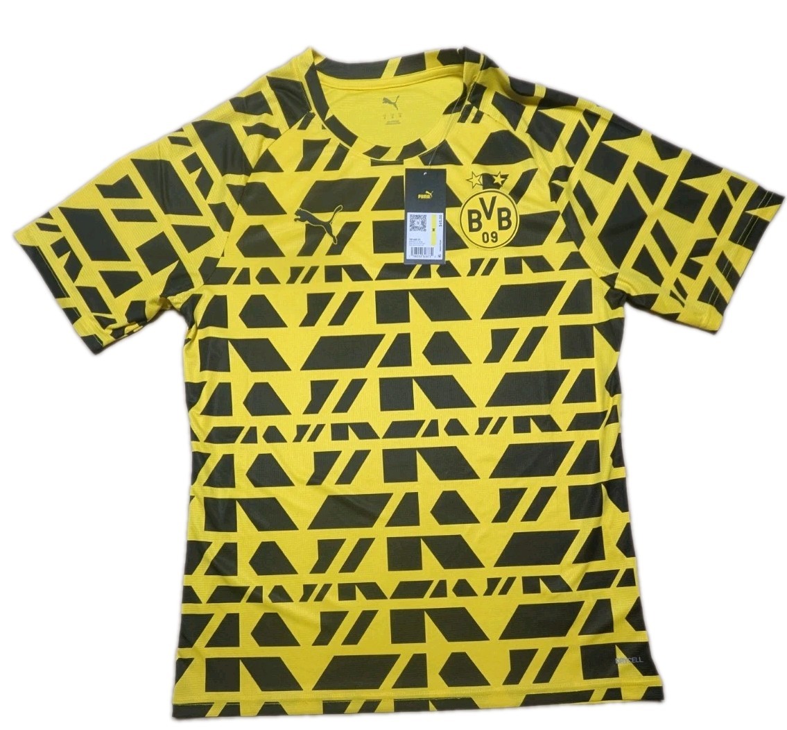 PUMA BVB 09 Evonik Dortmund Soccer Jersey Medium NWT