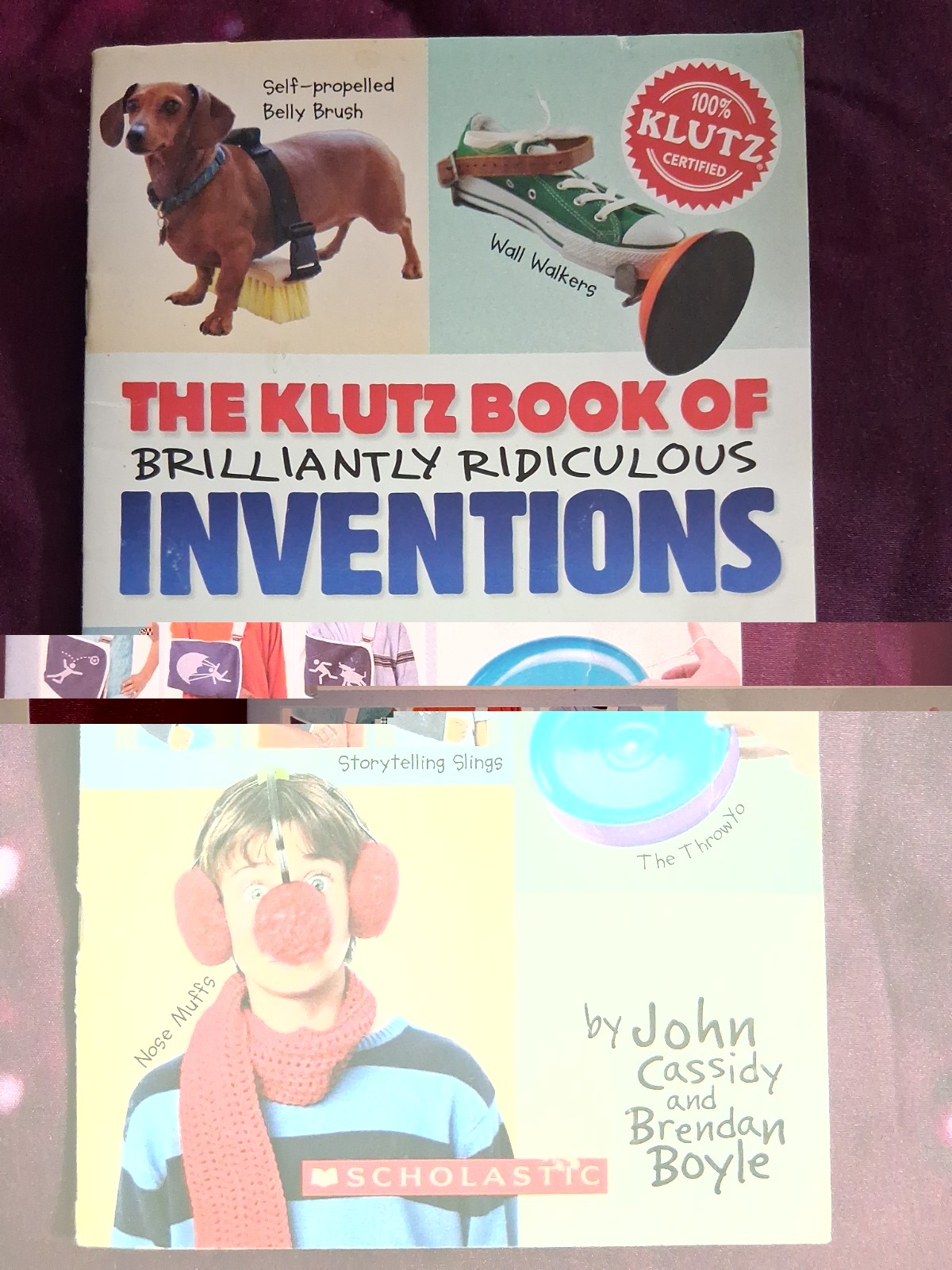 The Klutz Book of Brilliantly Ridiculous Inventions (Klutz Books) - GOOD The Klutz Book of Brilliantly Ridiculous Inventions (Klutz Books) - GOOD