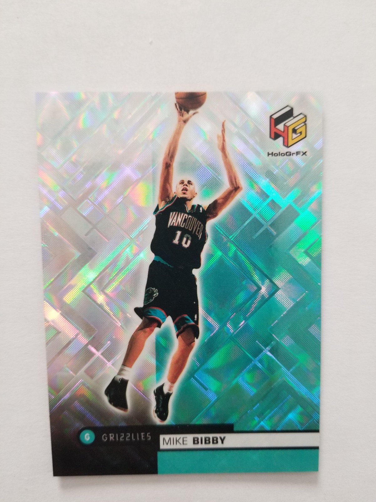1999-00 Upper Deck HoloGrFX #57 Mike Bibby 1999-00 Upper Deck HoloGrFX #57 Mike Bibby