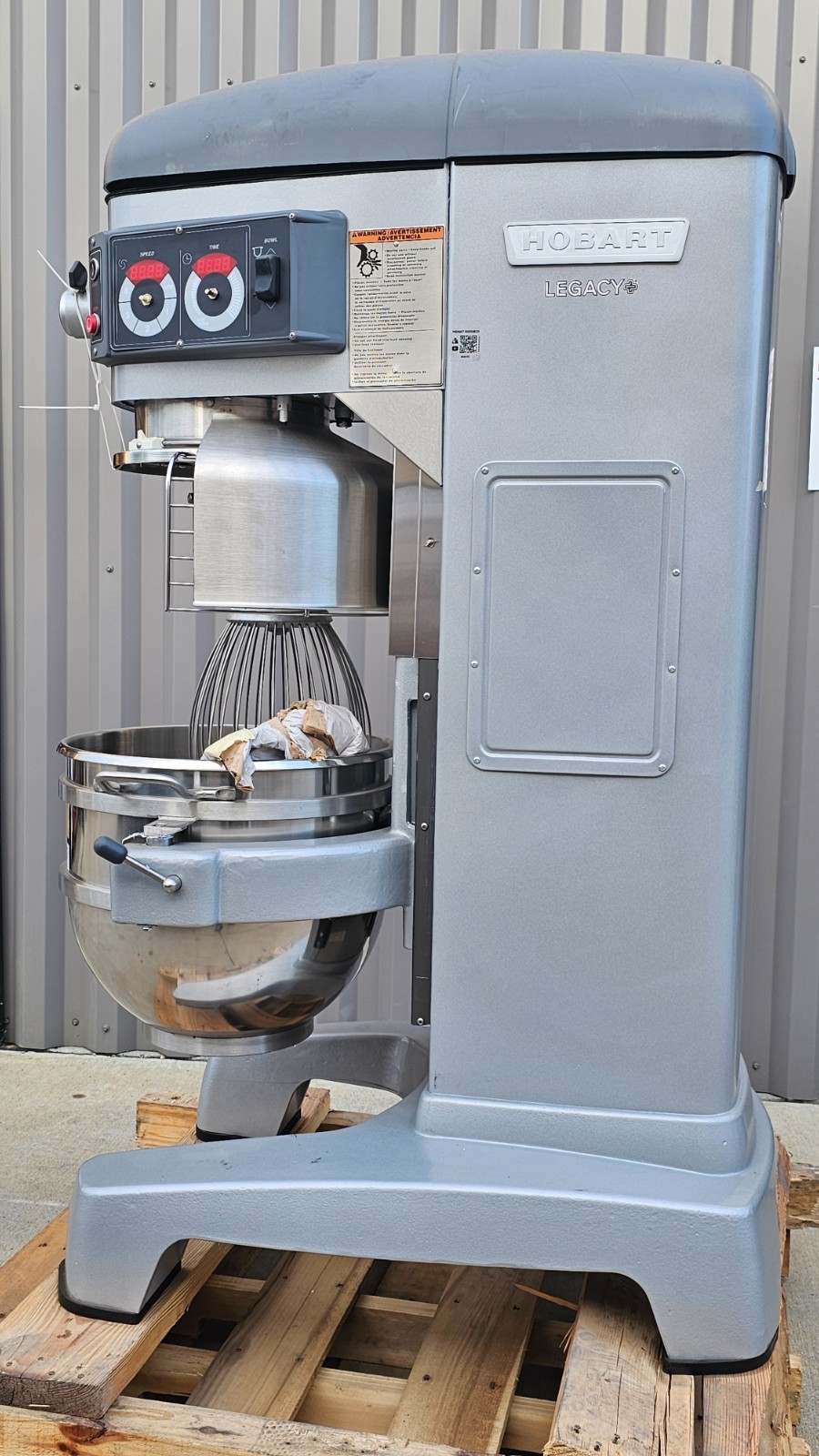 NEW Hobart Legacy HL600 (Model HL600-1STD) Commercial 60 QT Floor Mixer SEE PICS