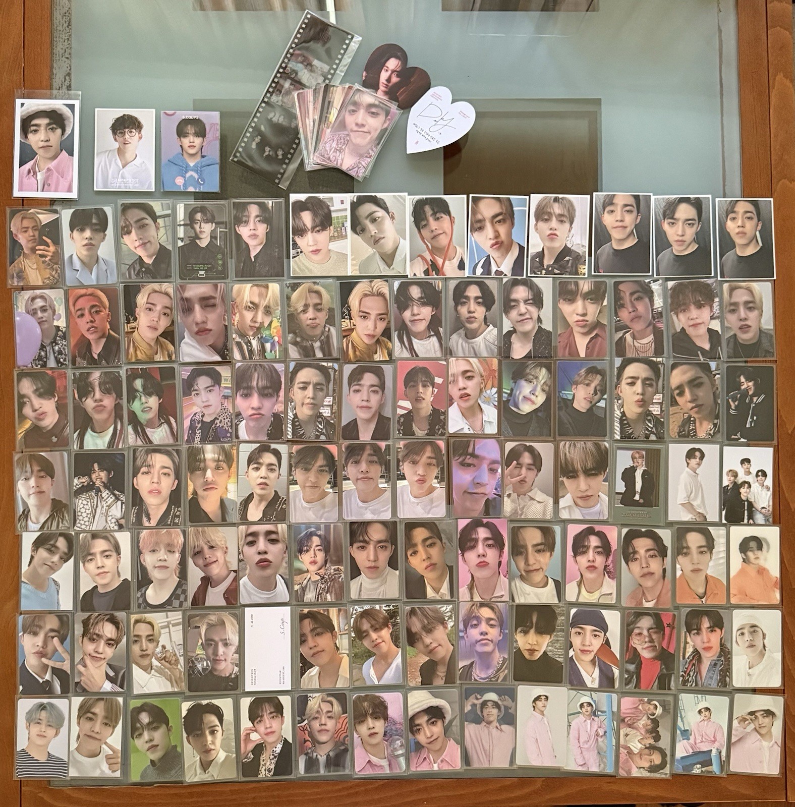 Seventeen Scoups Photocard Set Autographs Lucky Draws Pobs Broadcast