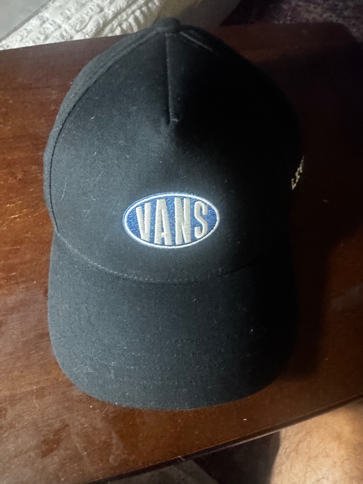 Vans black snapback cap NWOT Vans black snapback cap NWOT