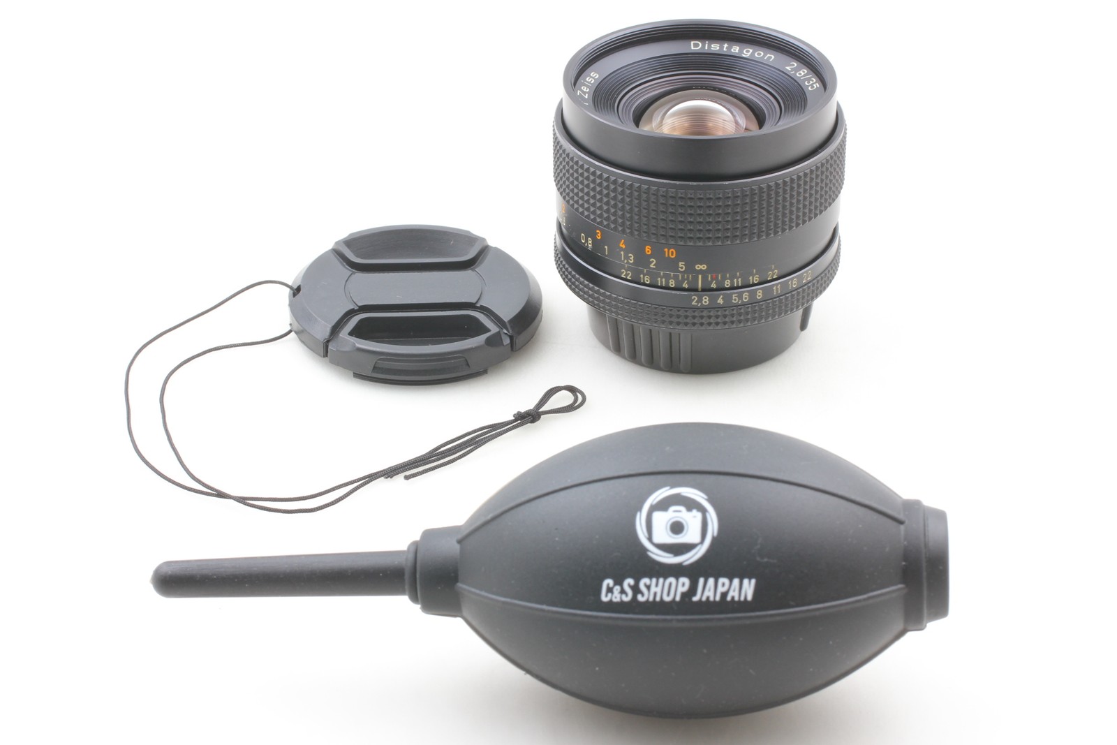 *Near MINT* Contax Carl Zeiss Distagon 35mm F2.8 AEJ CY Mount Lens From JAPAN