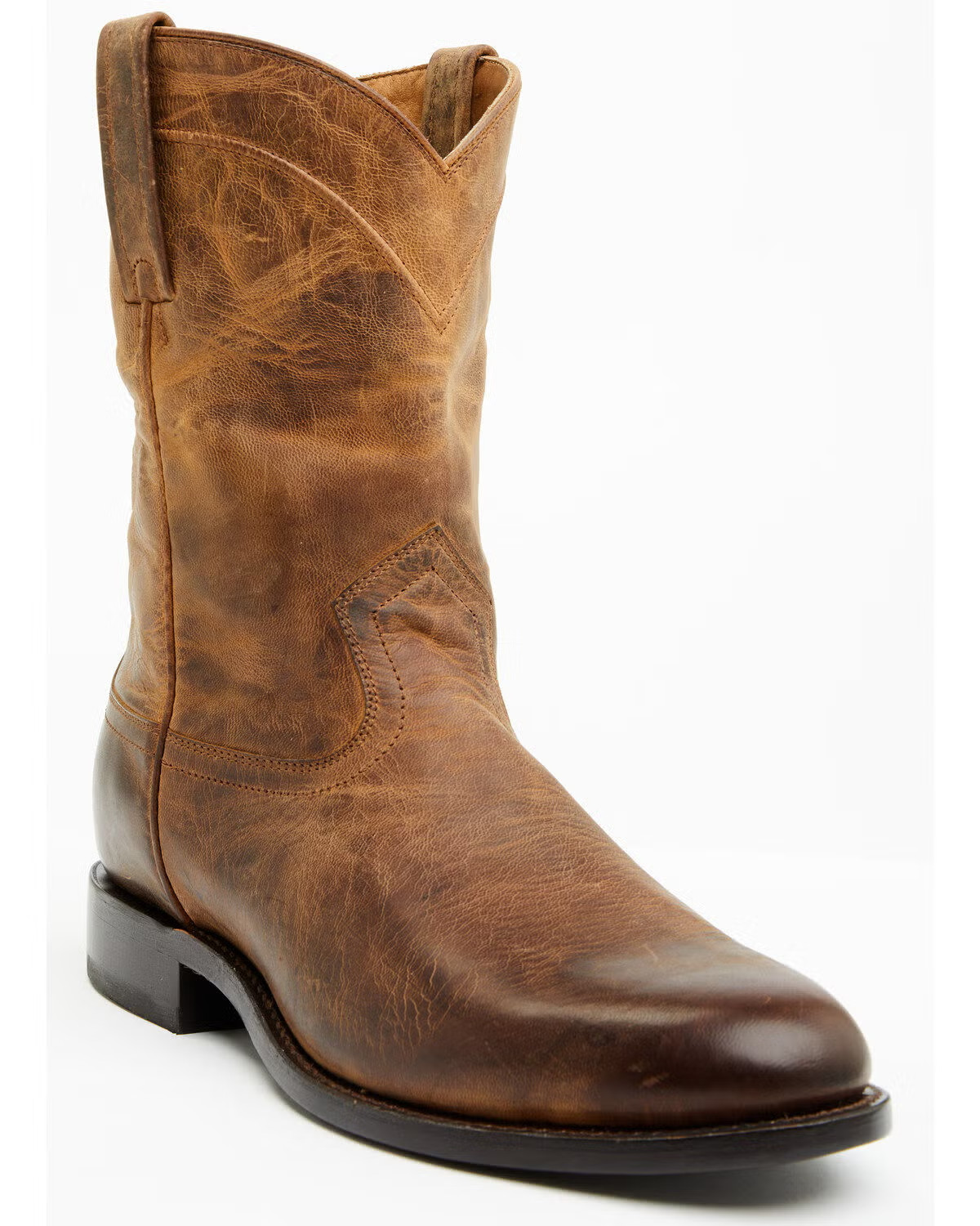 Cody James Black® (Men\'s 8.5 D) 1978 Carmen Roper Boots, Distressed Brown - $290