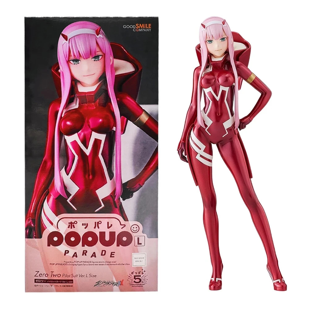 Zero Two Figure 23cm Darling in the FranXX Battle Suit PVC Zero Two Figure 23cm Darling in the FranXX Battle Suit PVC