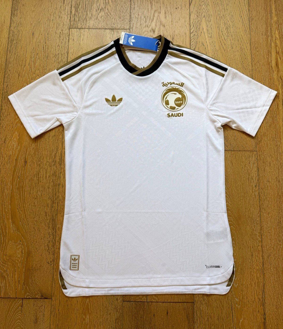 adidas Saudi Arabia 26 Away Authentic Soccer Jersey Men’s S JL6949 NWT White PV
