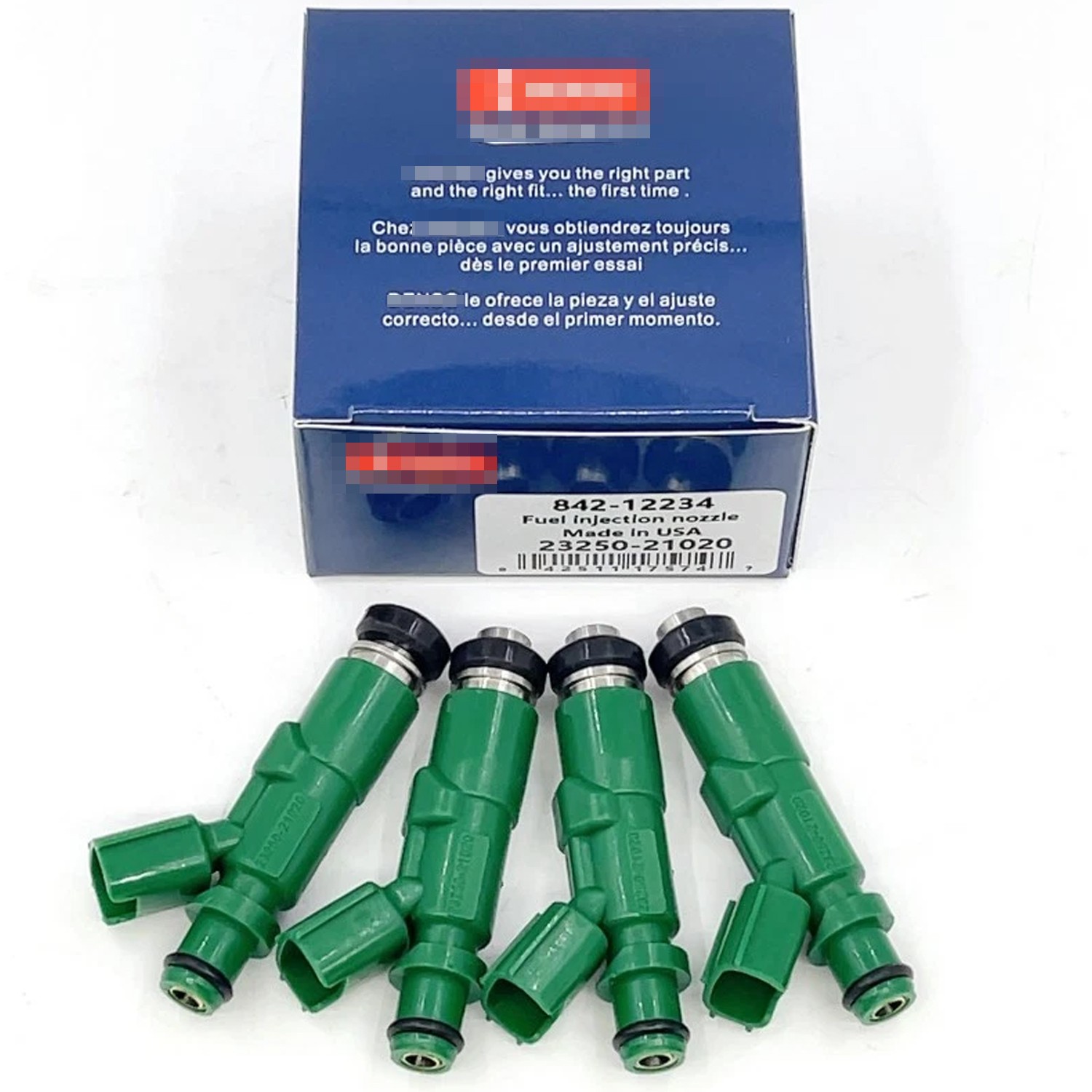 Genuine 4pc OEM Denso Fuel Injectors for Prius Echo Scion xA xB 1.5L 23250-21020