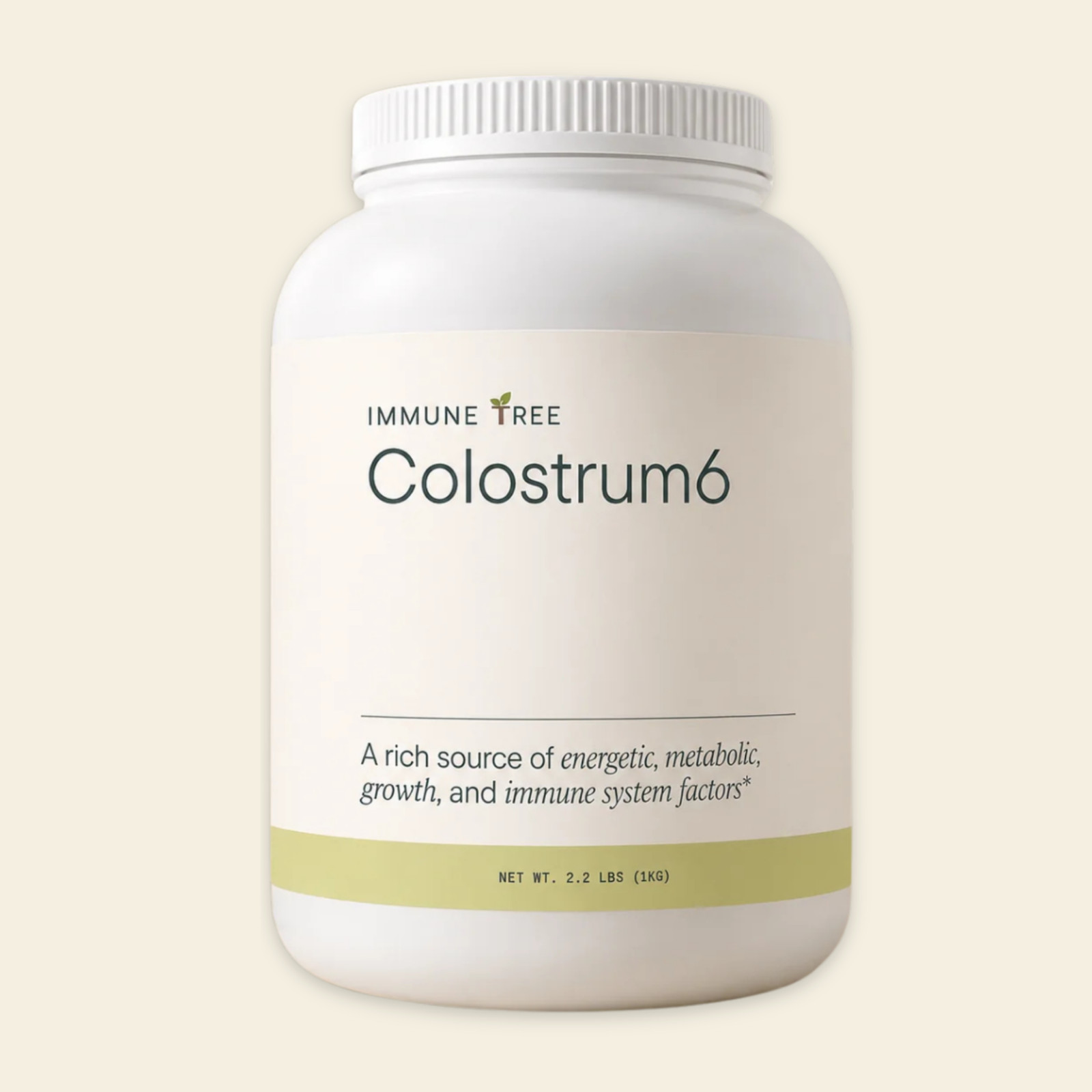Immune-Tree Colostrum6 Certified 6-Hour Colostrum Supplement, 2.2 lbs (1kg) Immune-Tree Colostrum6 Certified 6-Hour Colostrum Supplement, 2.2 lbs (1kg)