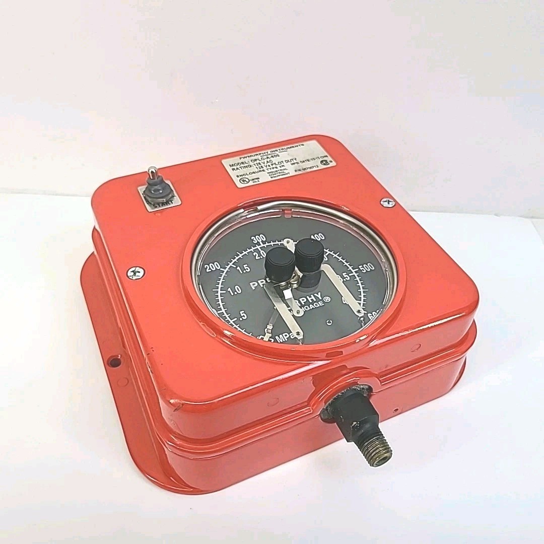Murphy OPLC-A-600 Swichgage Pressure Switch Gauge