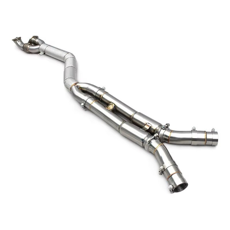 Midpipe H Pipe - BMW M3 G80/M4 G82 3.0T 2021-2024 Stainless Steel Single Exhaust