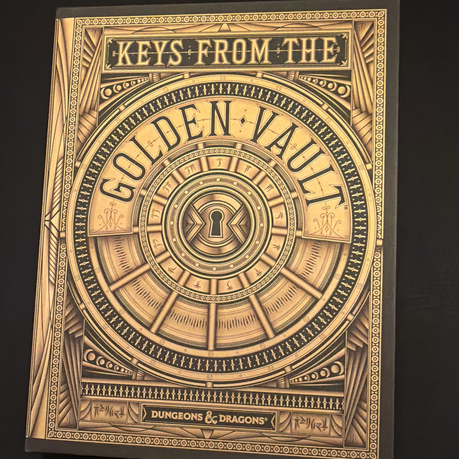 Dungeons & Dragons Keys From the Golden Vault Adventure Variant Cover Dungeons & Dragons Keys From the Golden Vault Adventure Variant Cover
