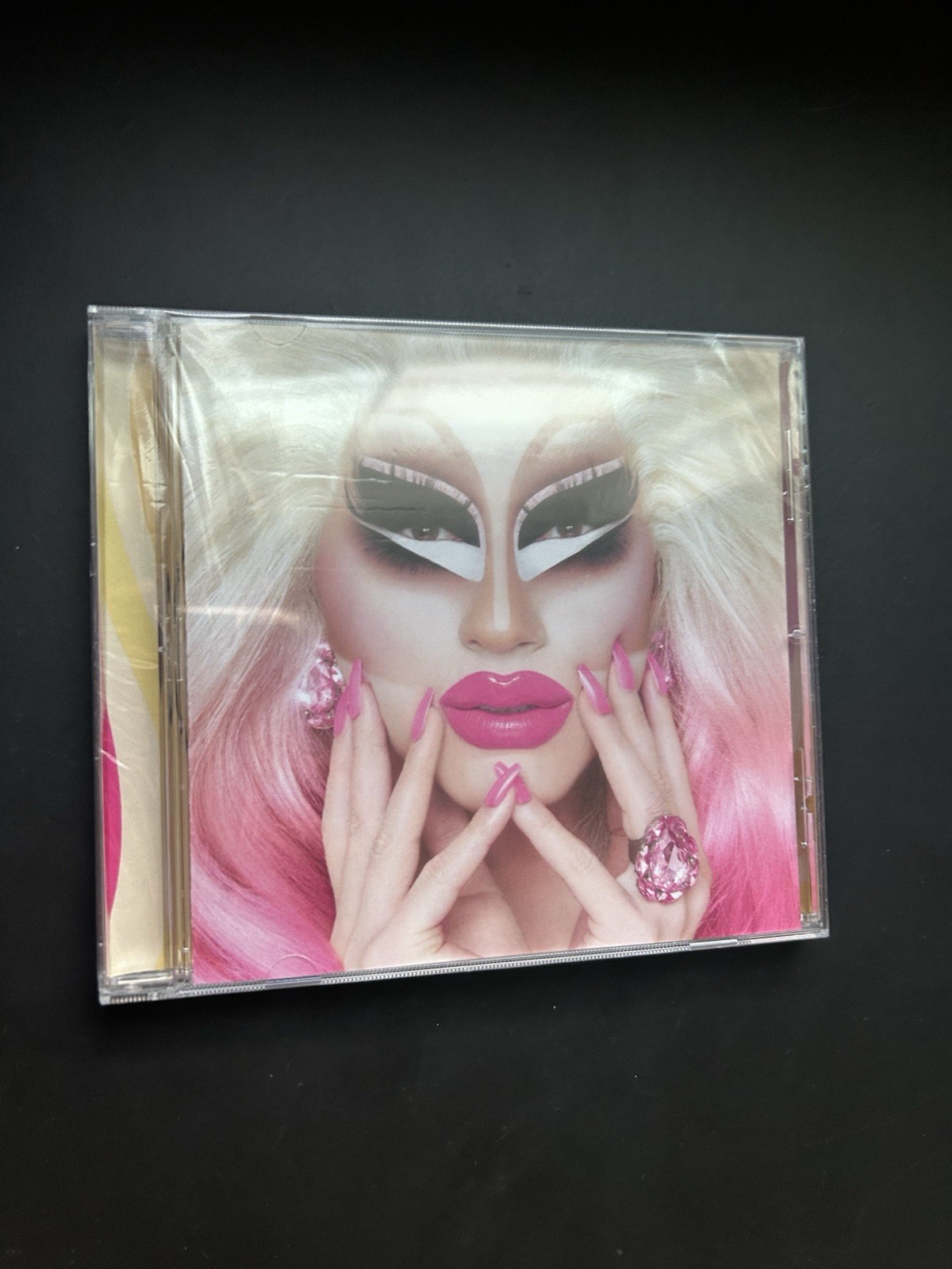 Trixie Mattel Merch Bundle: CD, Necklace, Fan, & Keychains