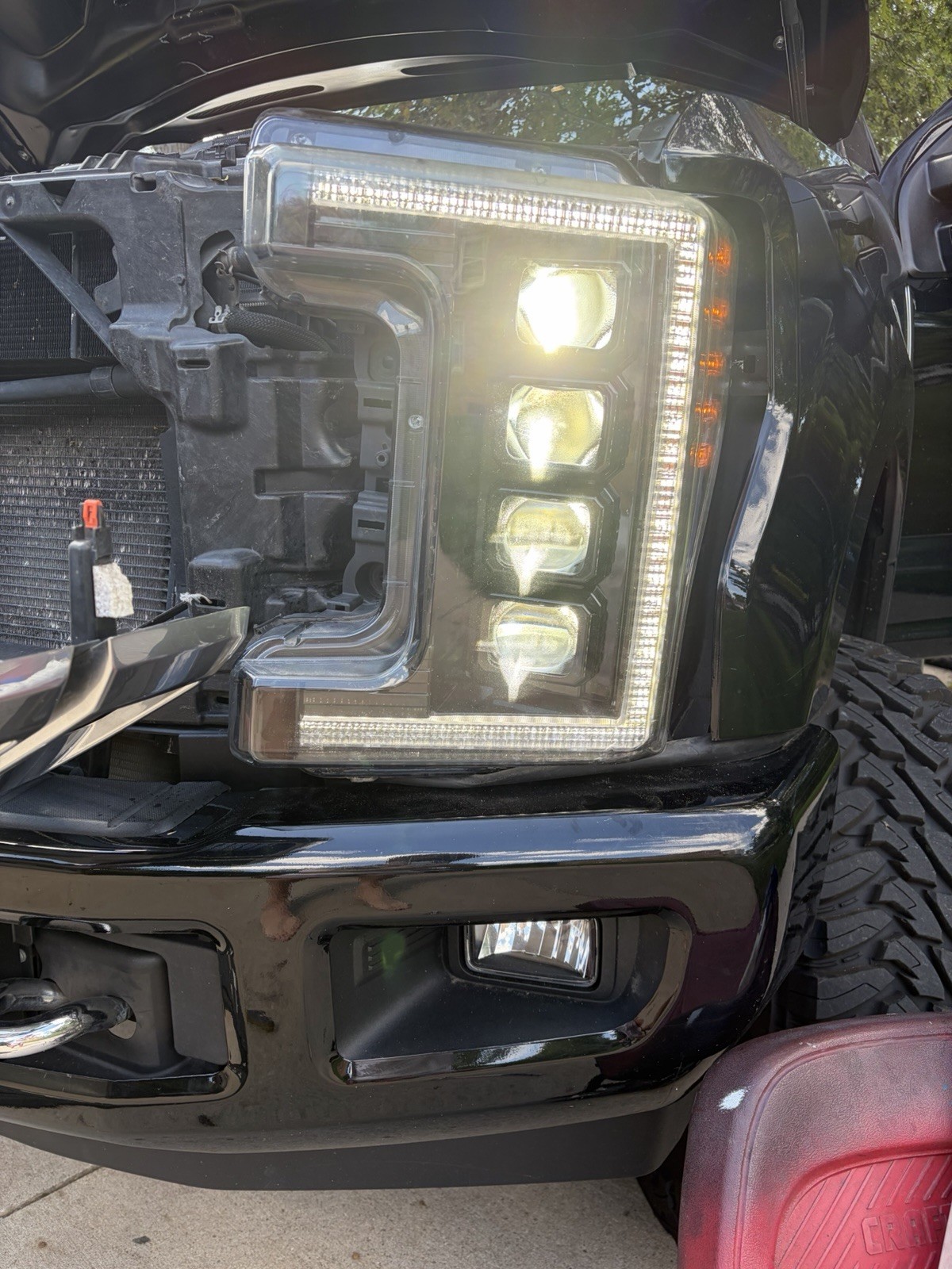 17-19 Morimoto LH Headlight F-250 F350